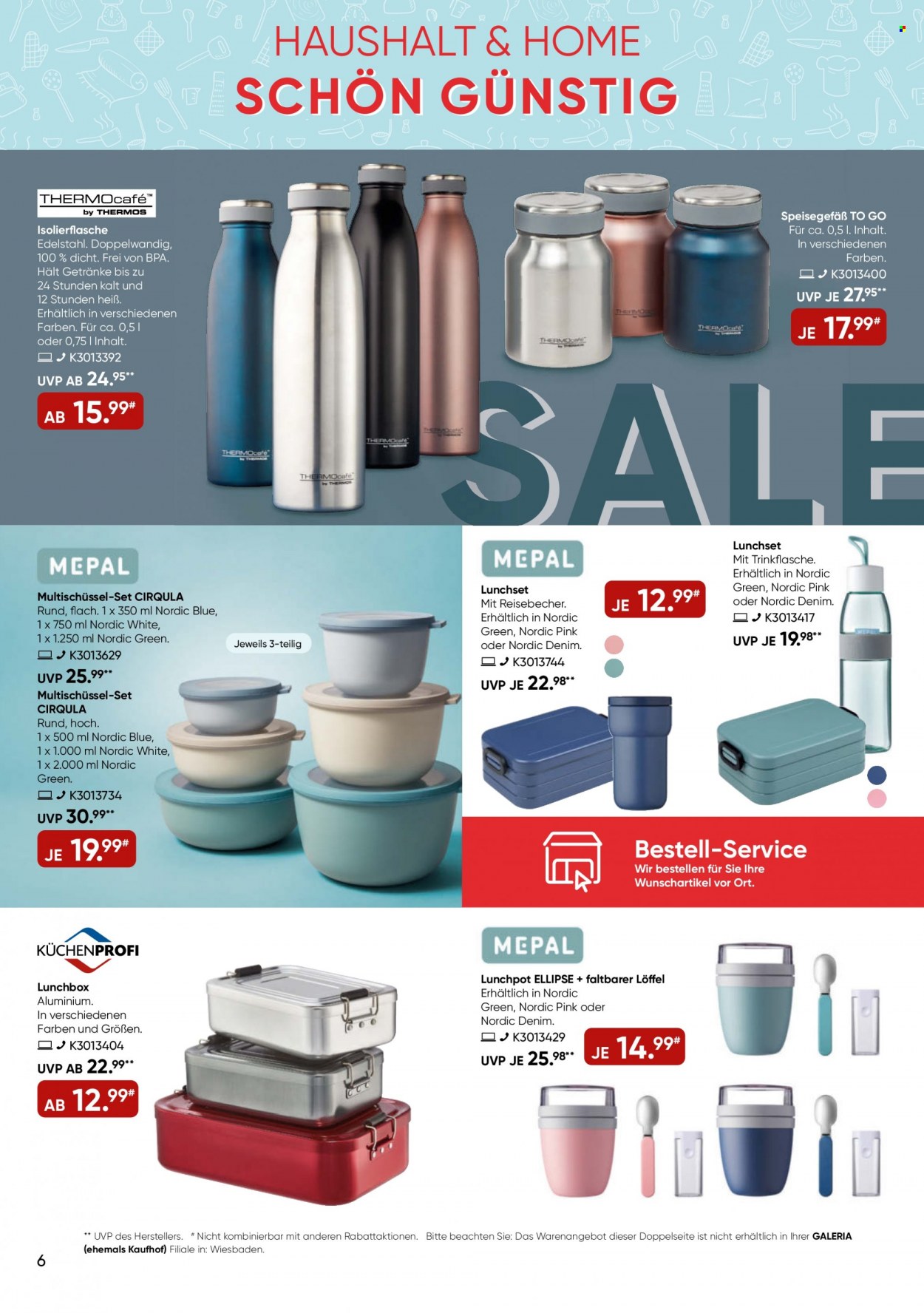 GALERIA Karstadt Kaufhof Prospekte  - 27.12.2022 - 2.01.2023. Seite 6