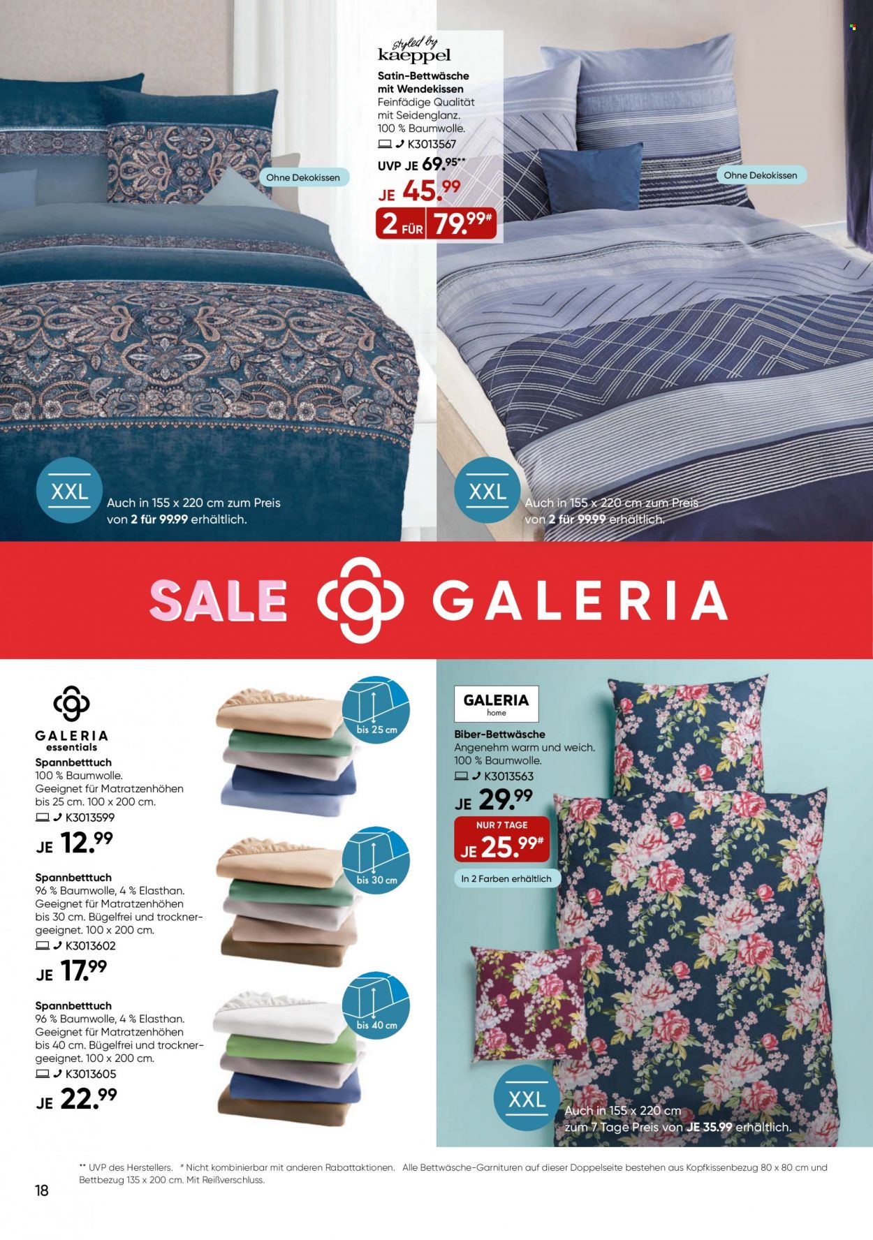 GALERIA Karstadt Kaufhof Prospekte  - 27.12.2022 - 2.01.2023. Seite 18