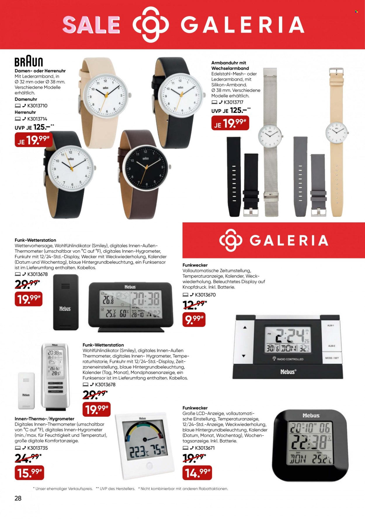 GALERIA Karstadt Kaufhof Prospekte  - 27.12.2022 - 2.01.2023. Seite 28