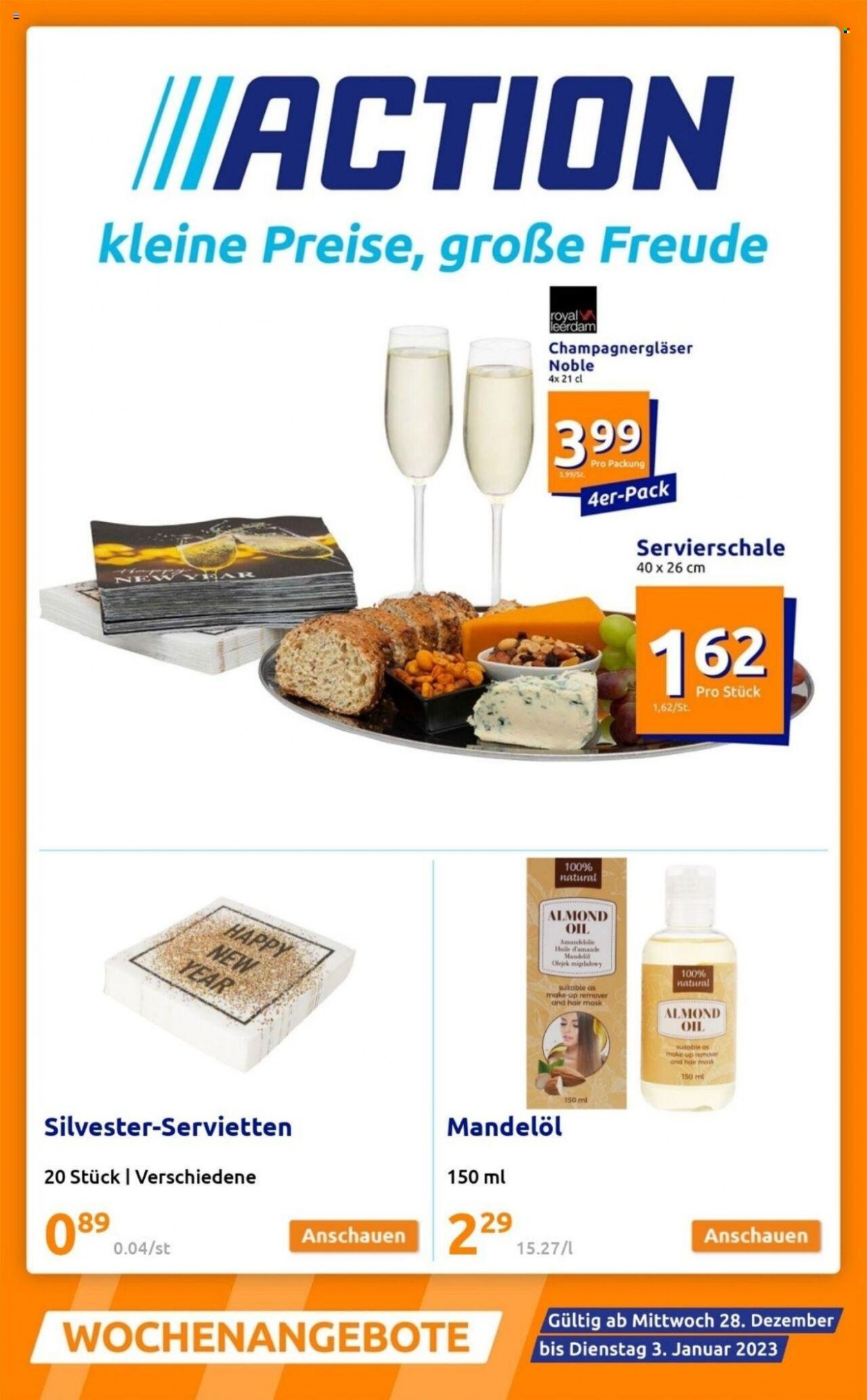 Action Prospekte  - 28.12.2022 - 3.01.2023. Seite 1