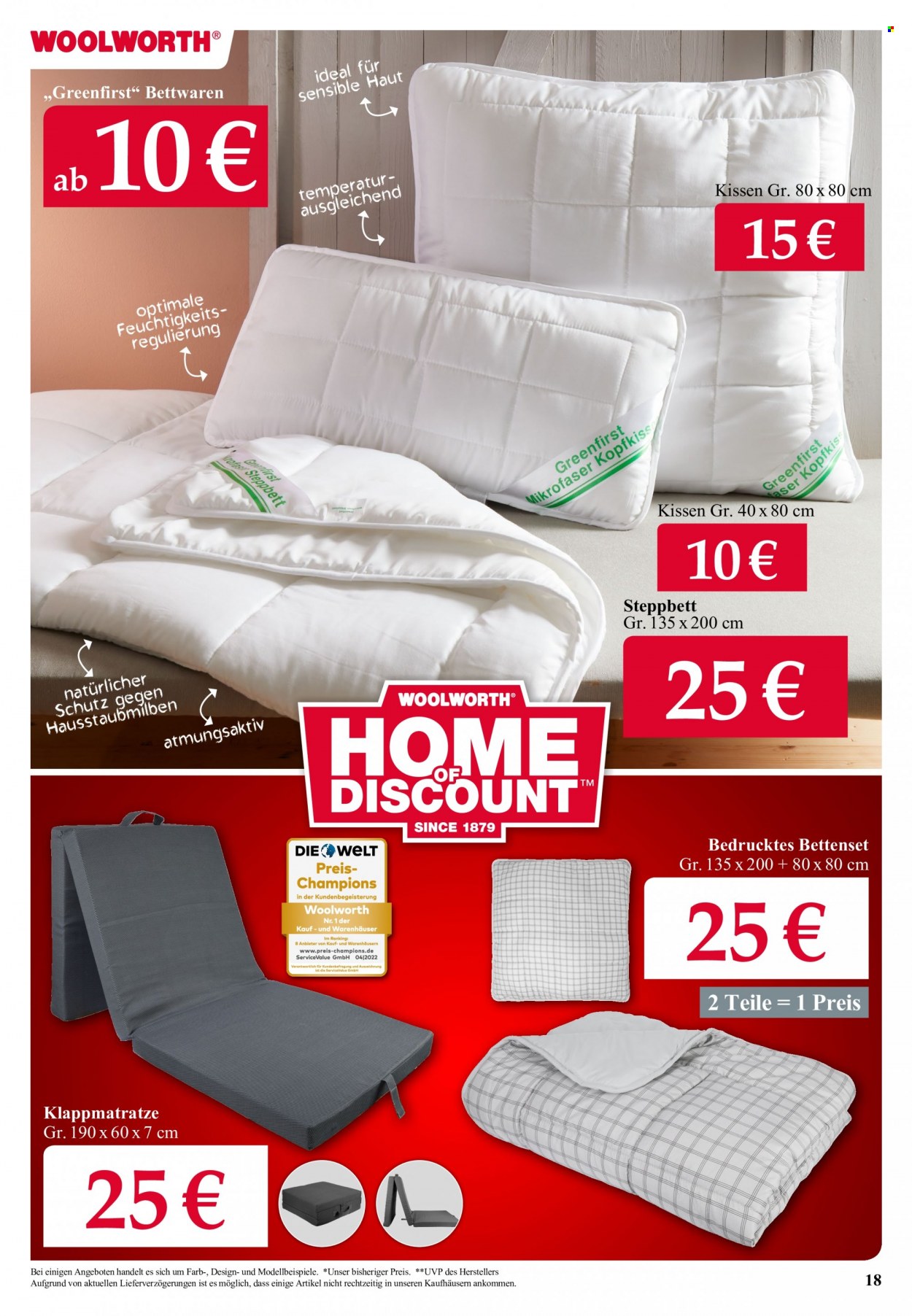 Woolworth Prospekte  - 2.01.2023 - 9.01.2023. Seite 18