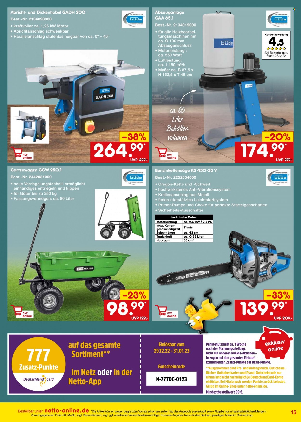 Netto Marken-Discount Prospekte  - 29.12.2022 - 31.01.2023. Seite 15