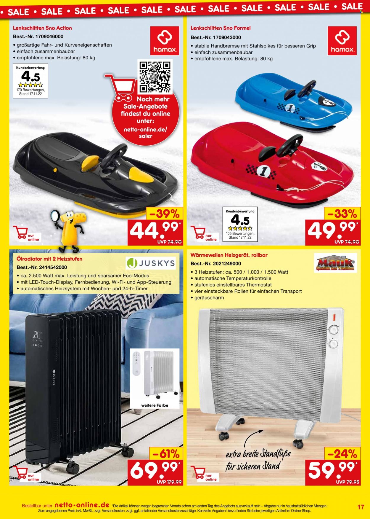 Netto Marken-Discount Prospekte  - 29.12.2022 - 31.01.2023. Seite 17