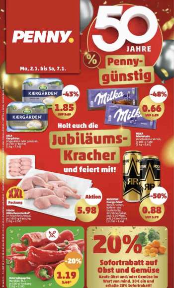 Prospekte Penny - 2.01.2023 - 7.01.2023.