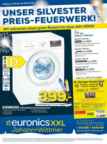 Prospekte Euronics - 30.12.2022 - 5.01.2023.