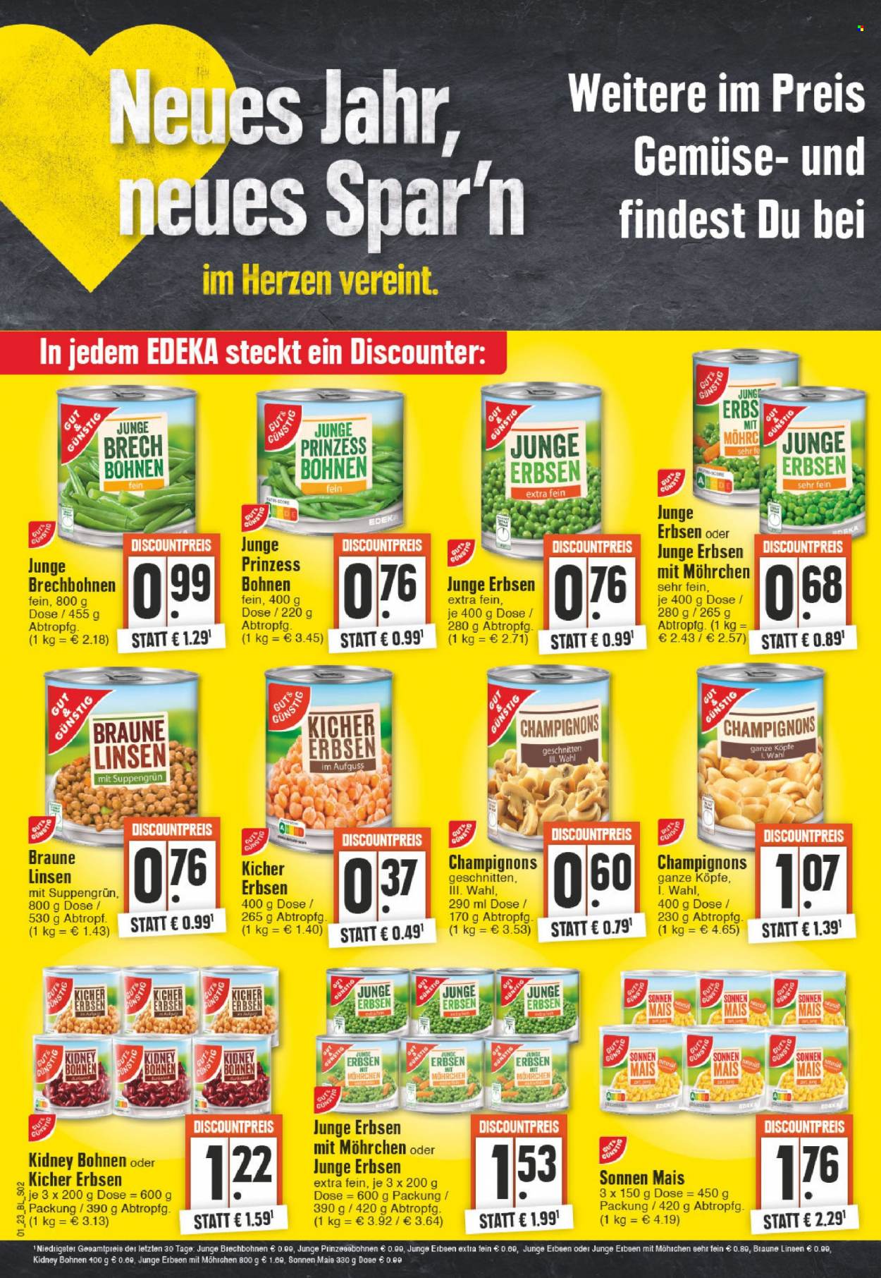 Edeka Prospekte  - 2.01.2023 - 7.01.2023. Seite 2