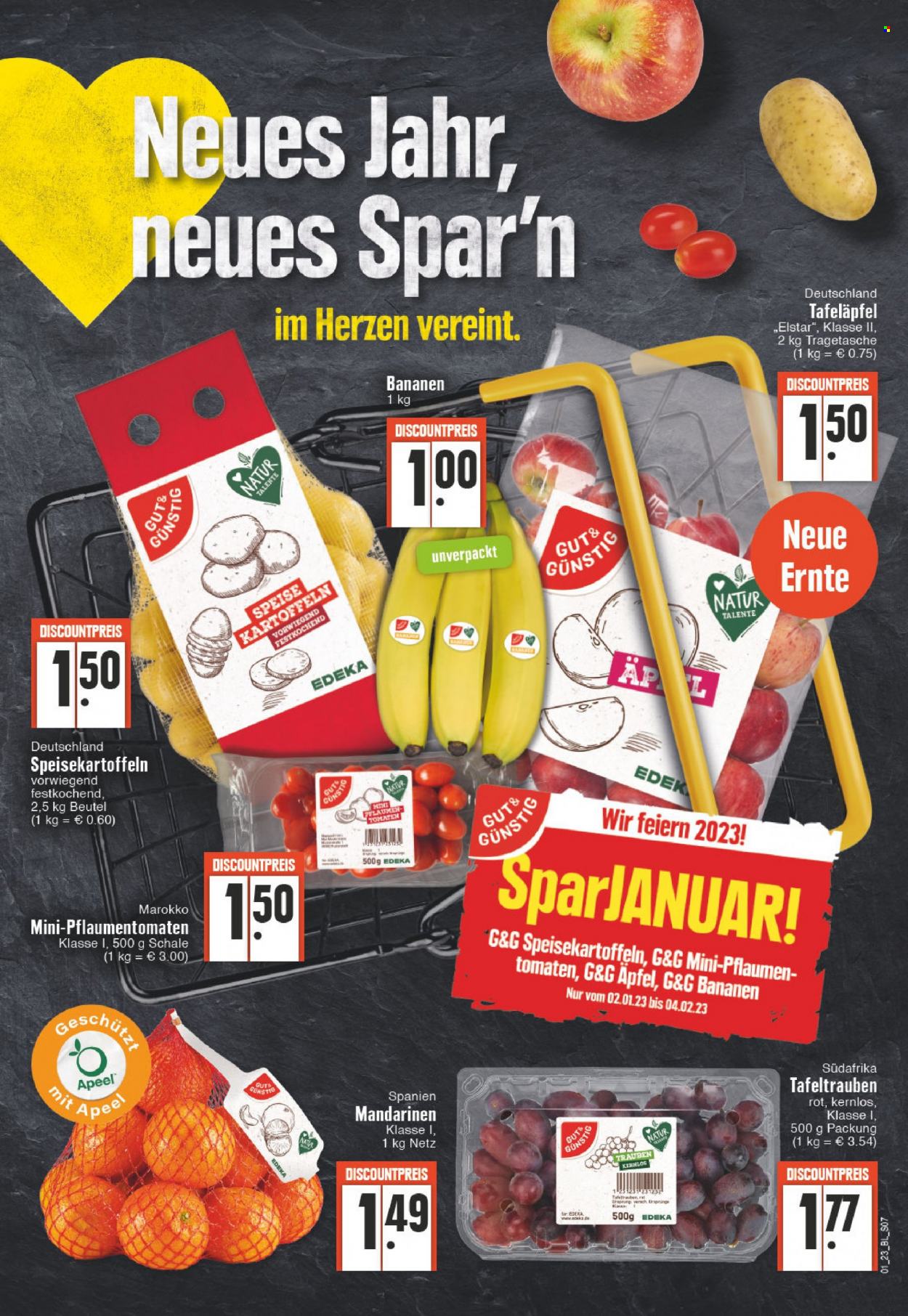 Edeka Prospekte  - 2.01.2023 - 7.01.2023. Seite 7