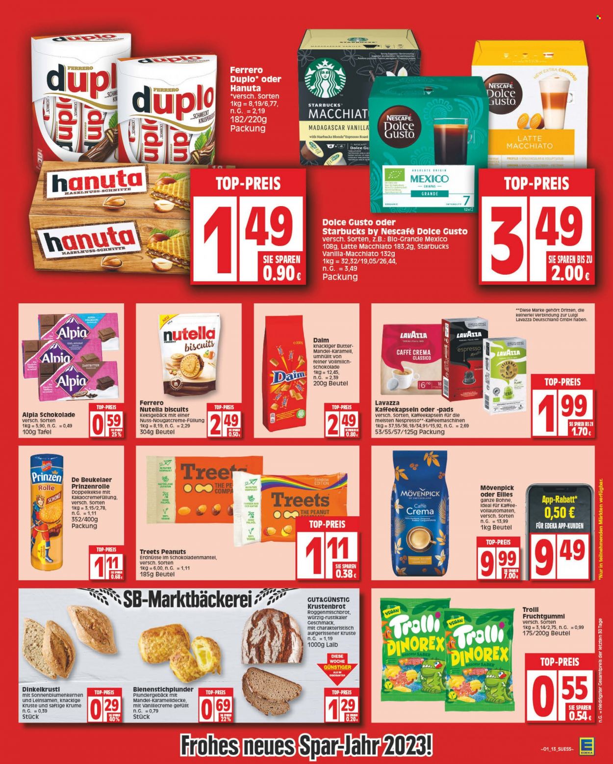 Edeka Prospekte  - 2.01.2023 - 7.01.2023. Seite 13