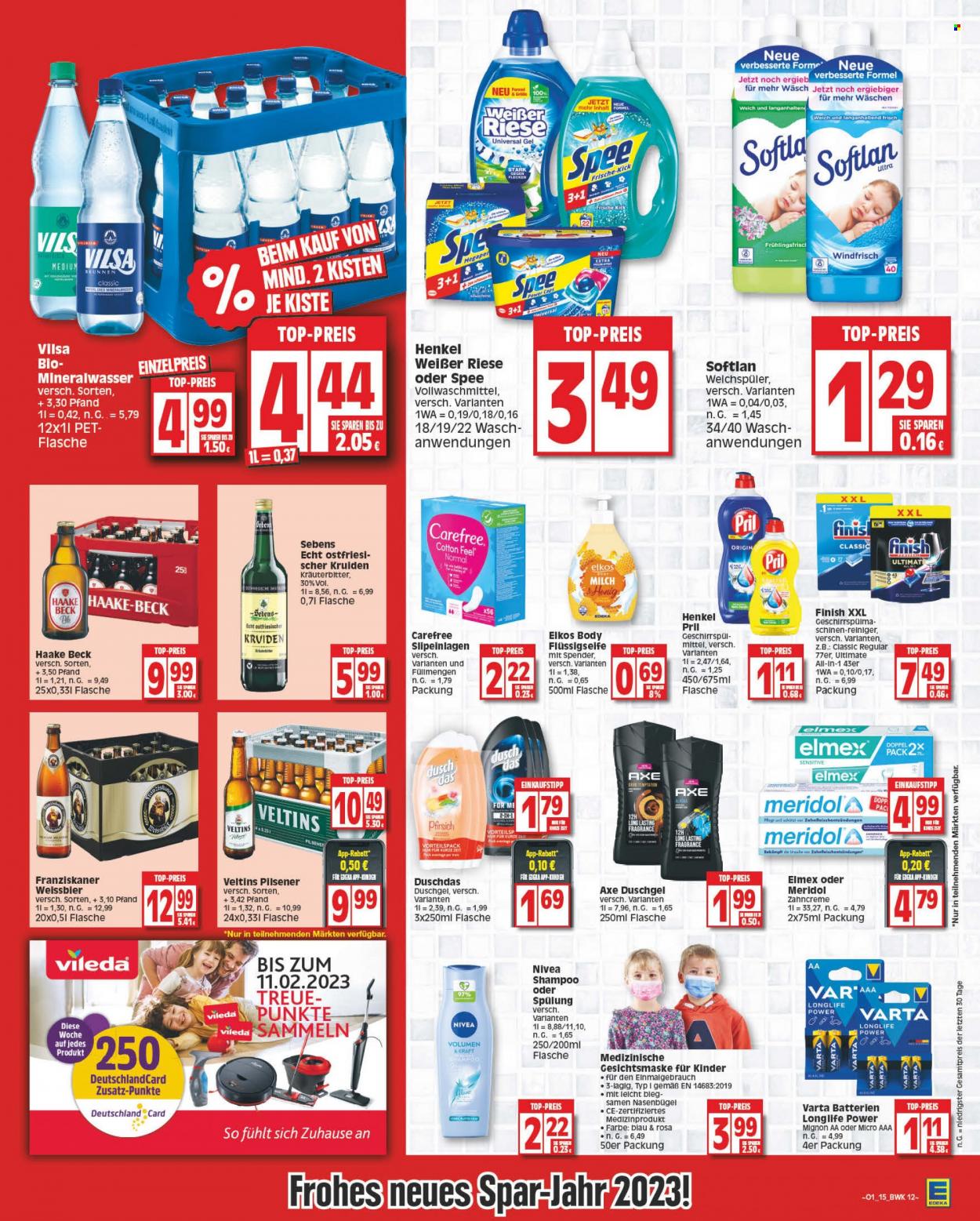 Edeka Prospekte  - 2.01.2023 - 7.01.2023. Seite 15