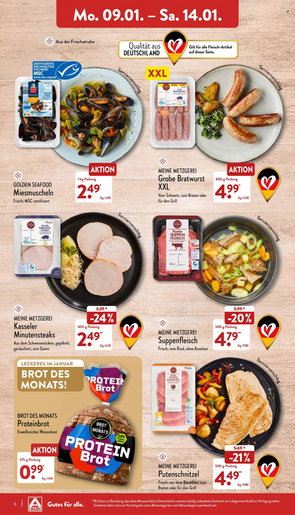 ALDI Nord Prospekte  - 9.01.2023 - 14.01.2023. Seite 6