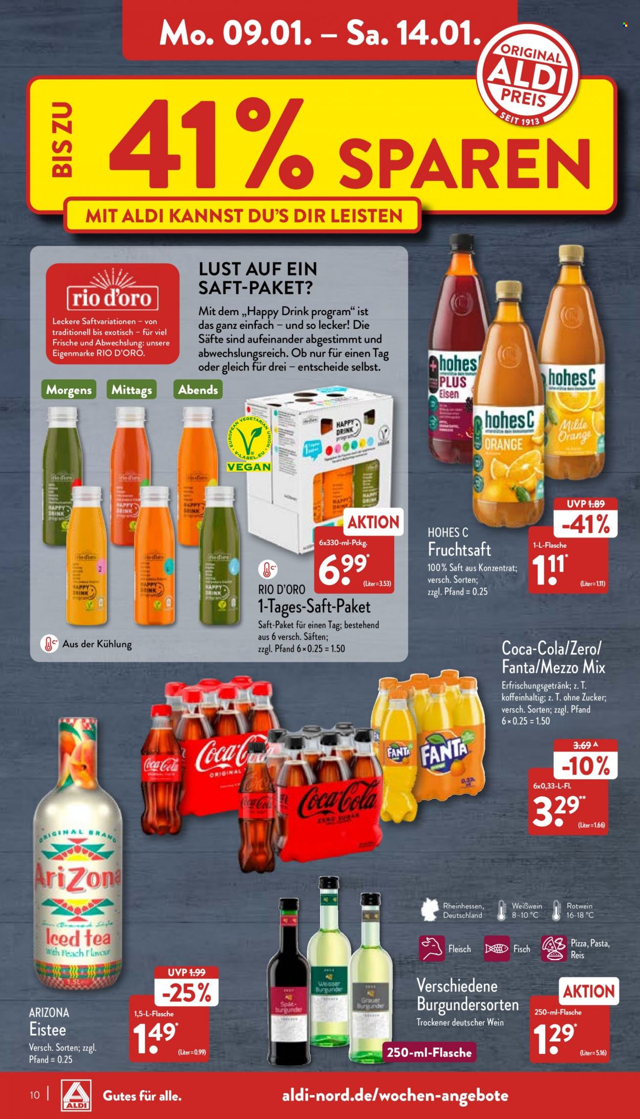 ALDI Nord Prospekte  - 9.01.2023 - 14.01.2023. Seite 10