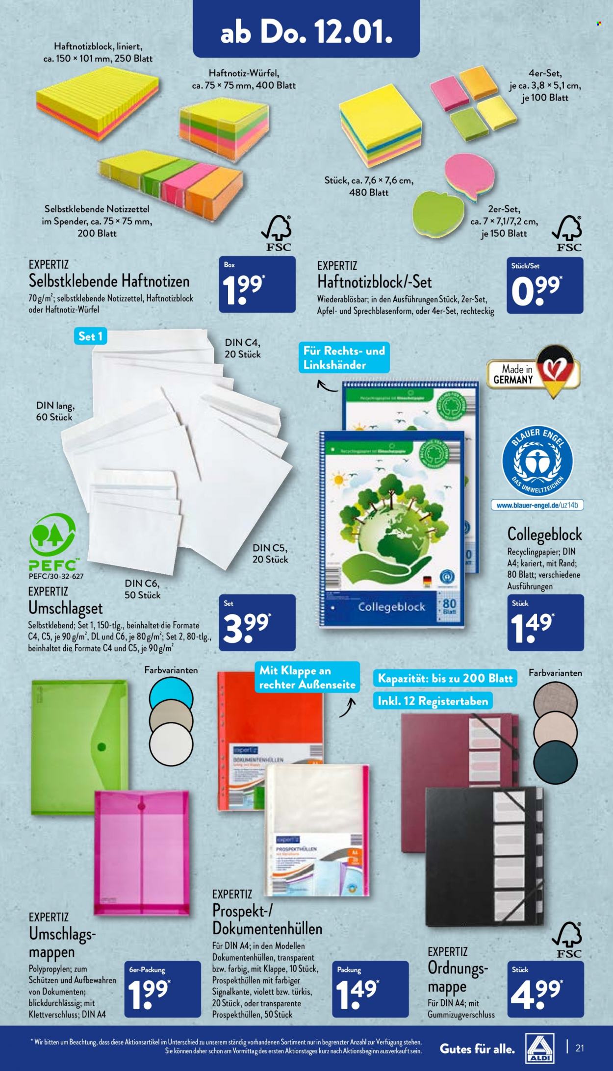 ALDI Nord Prospekte  - 9.01.2023 - 14.01.2023. Seite 21