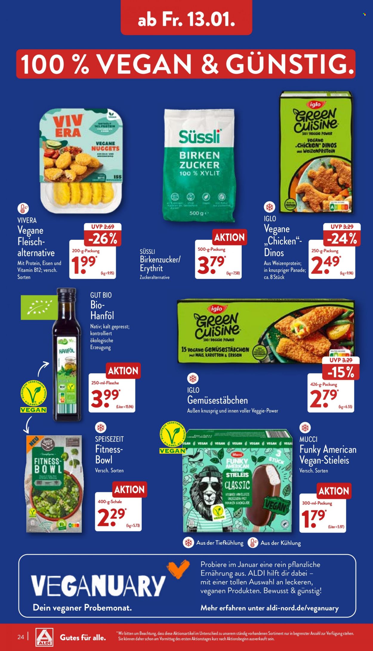 ALDI Nord Prospekte  - 9.01.2023 - 14.01.2023. Seite 24