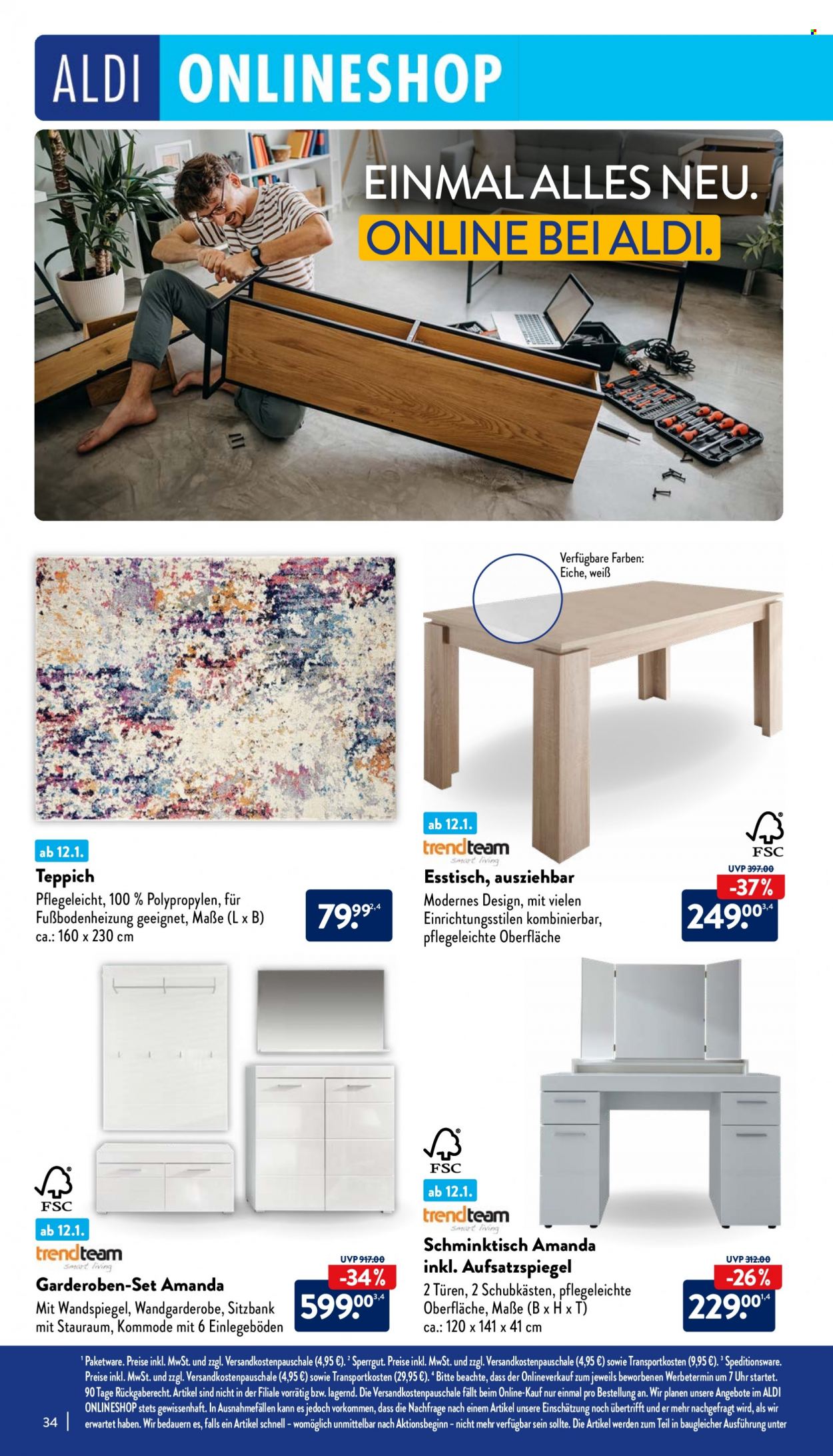 ALDI Nord Prospekte  - 9.01.2023 - 14.01.2023. Seite 34
