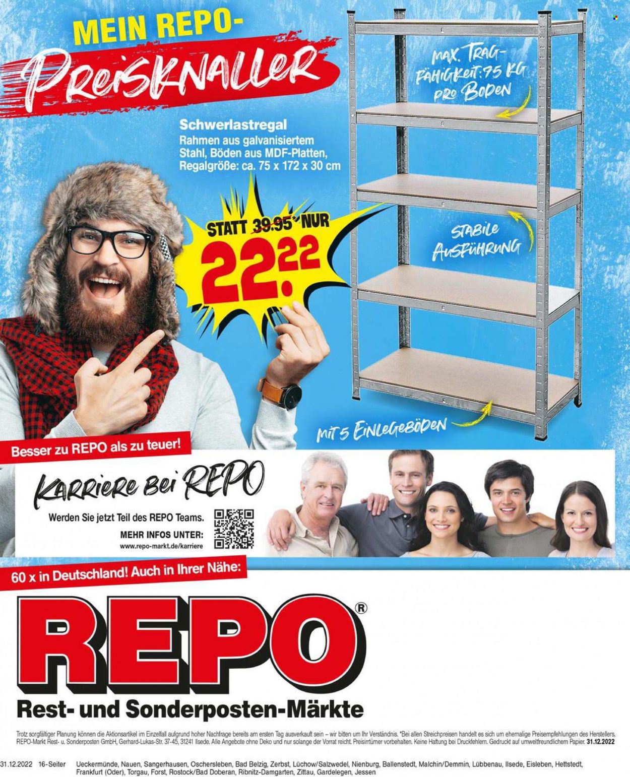 Repo Prospekte  - 2.01.2023 - 7.01.2023. Seite 16