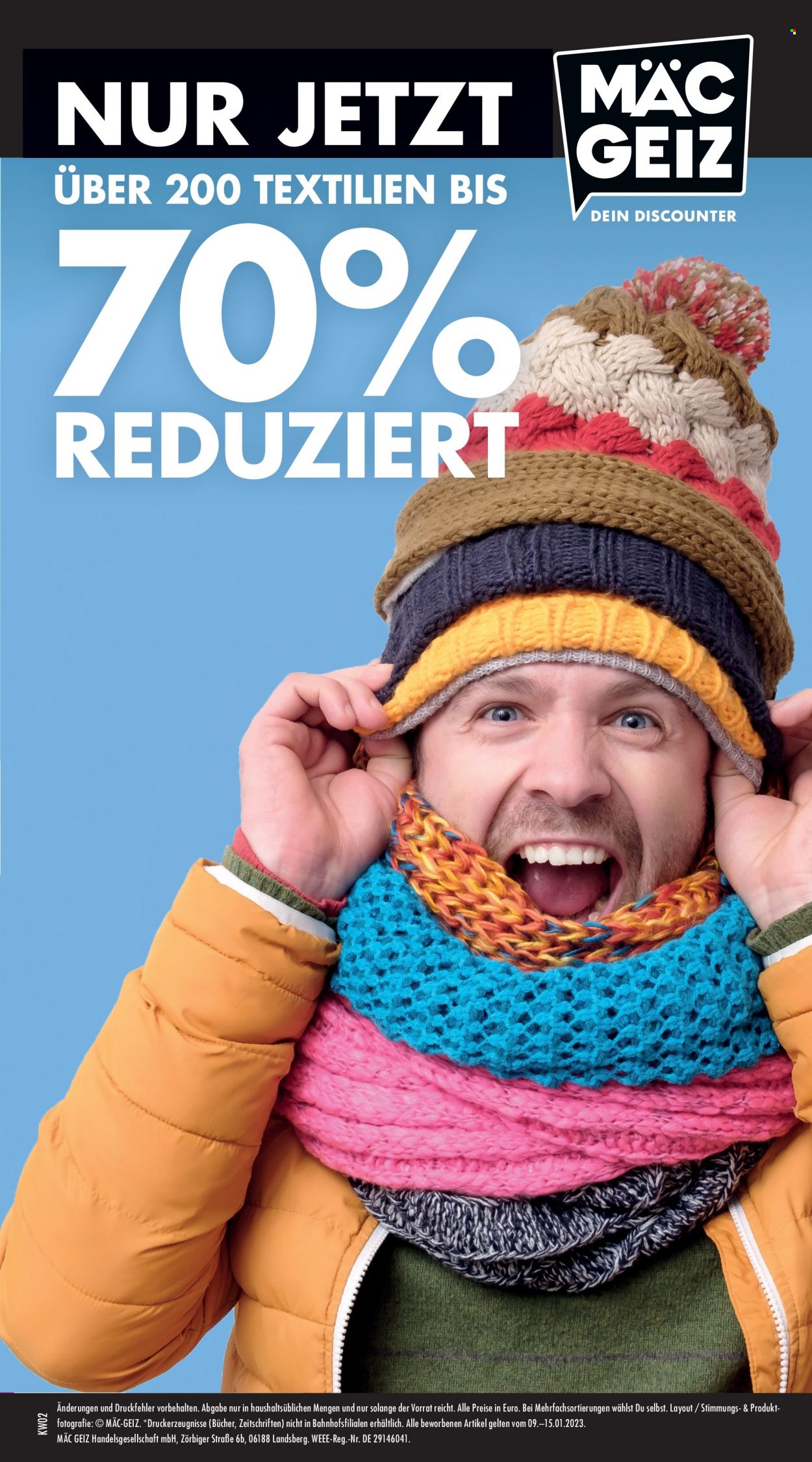 Mäc-Geiz Prospekte  - 9.01.2023 - 15.01.2023. Seite 7