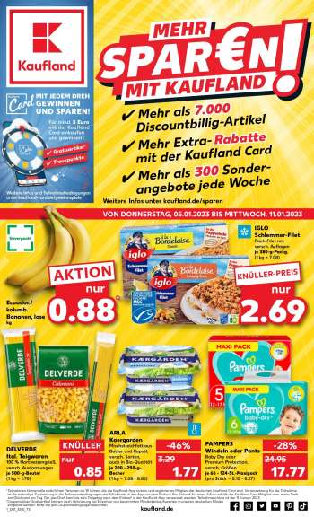 Prospekte Kaufland - 5.01.2023 - 11.01.2023.