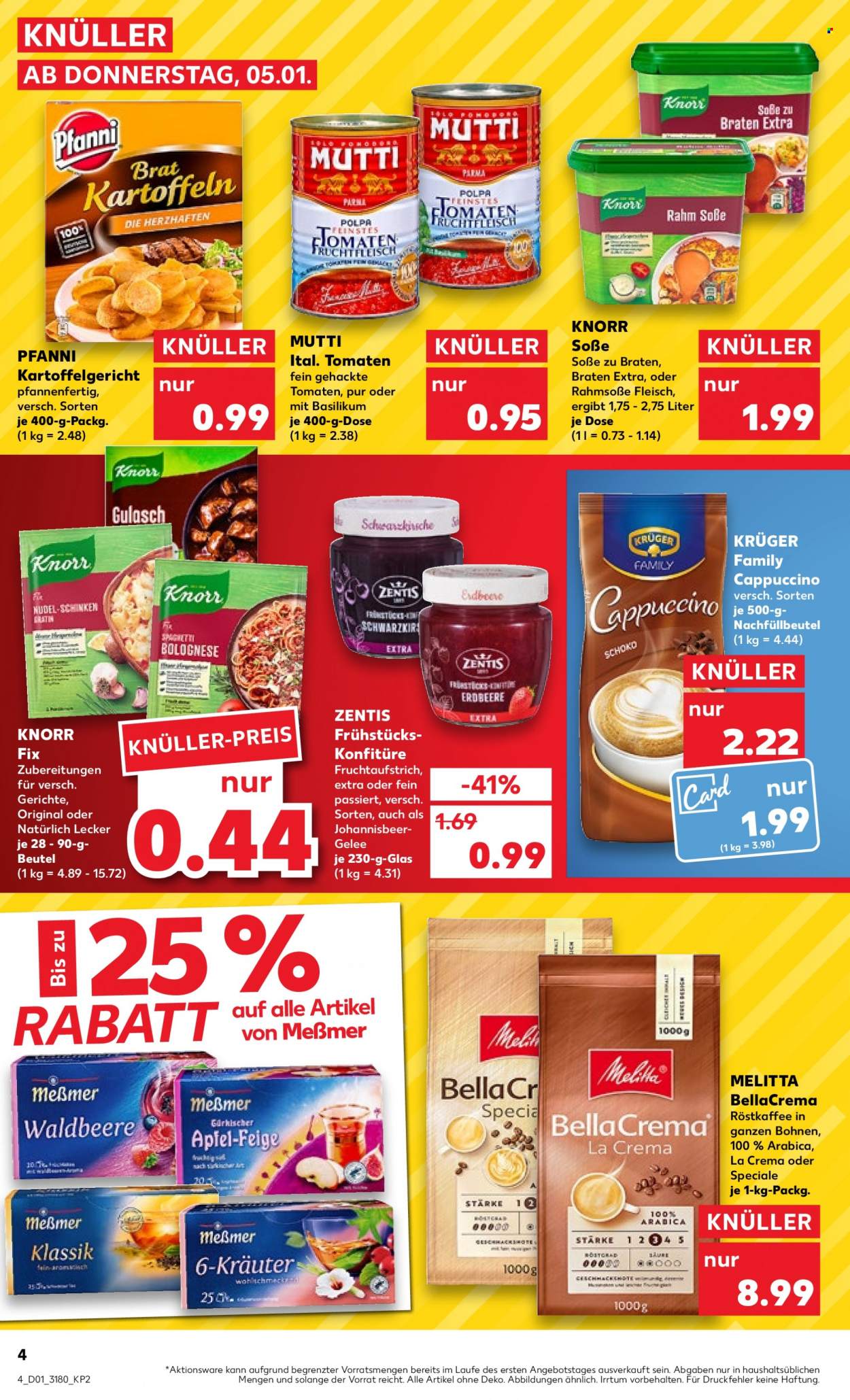 Kaufland Prospekte  - 5.01.2023 - 11.01.2023. Seite 4