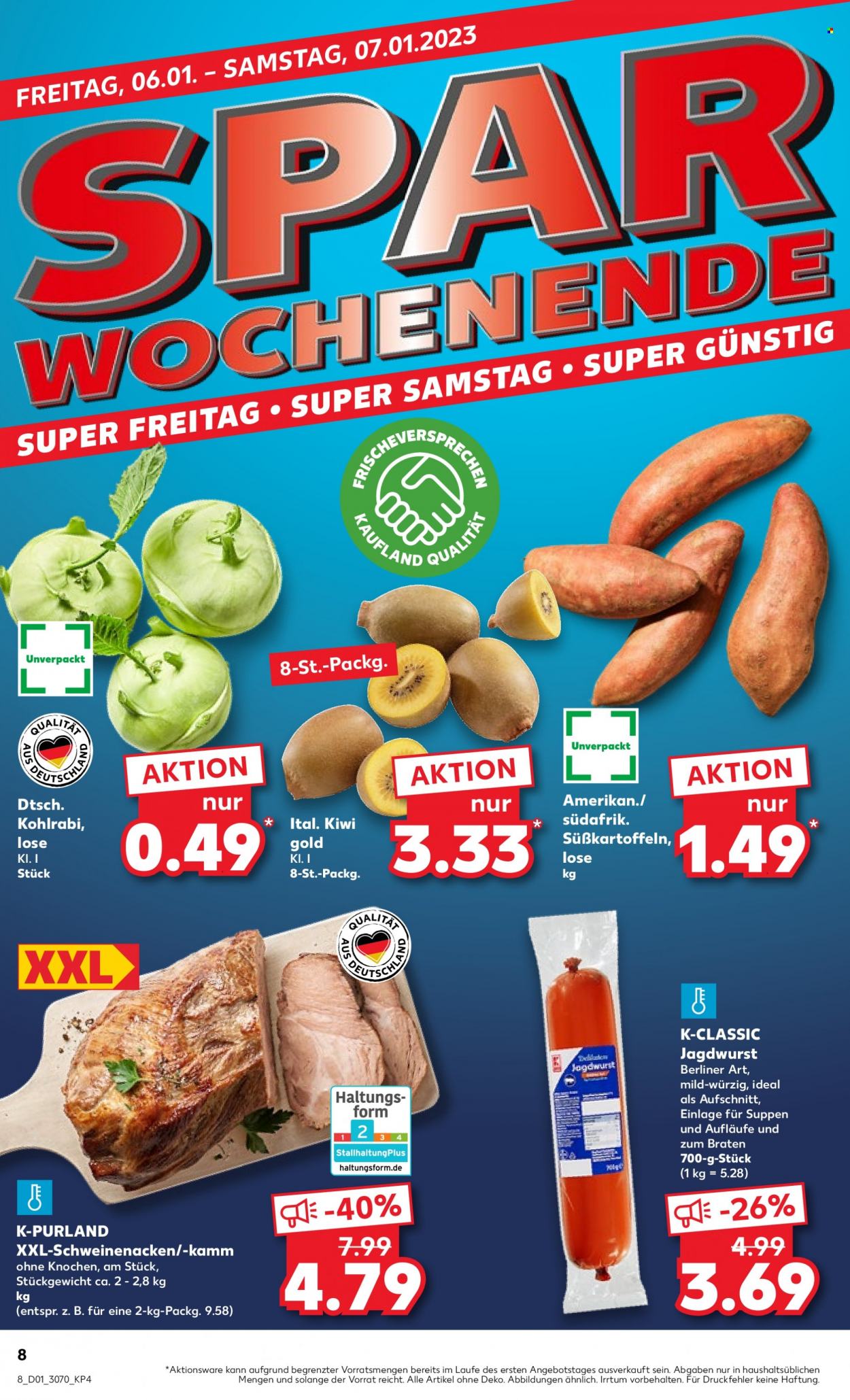 Kaufland Prospekte  - 5.01.2023 - 11.01.2023. Seite 8