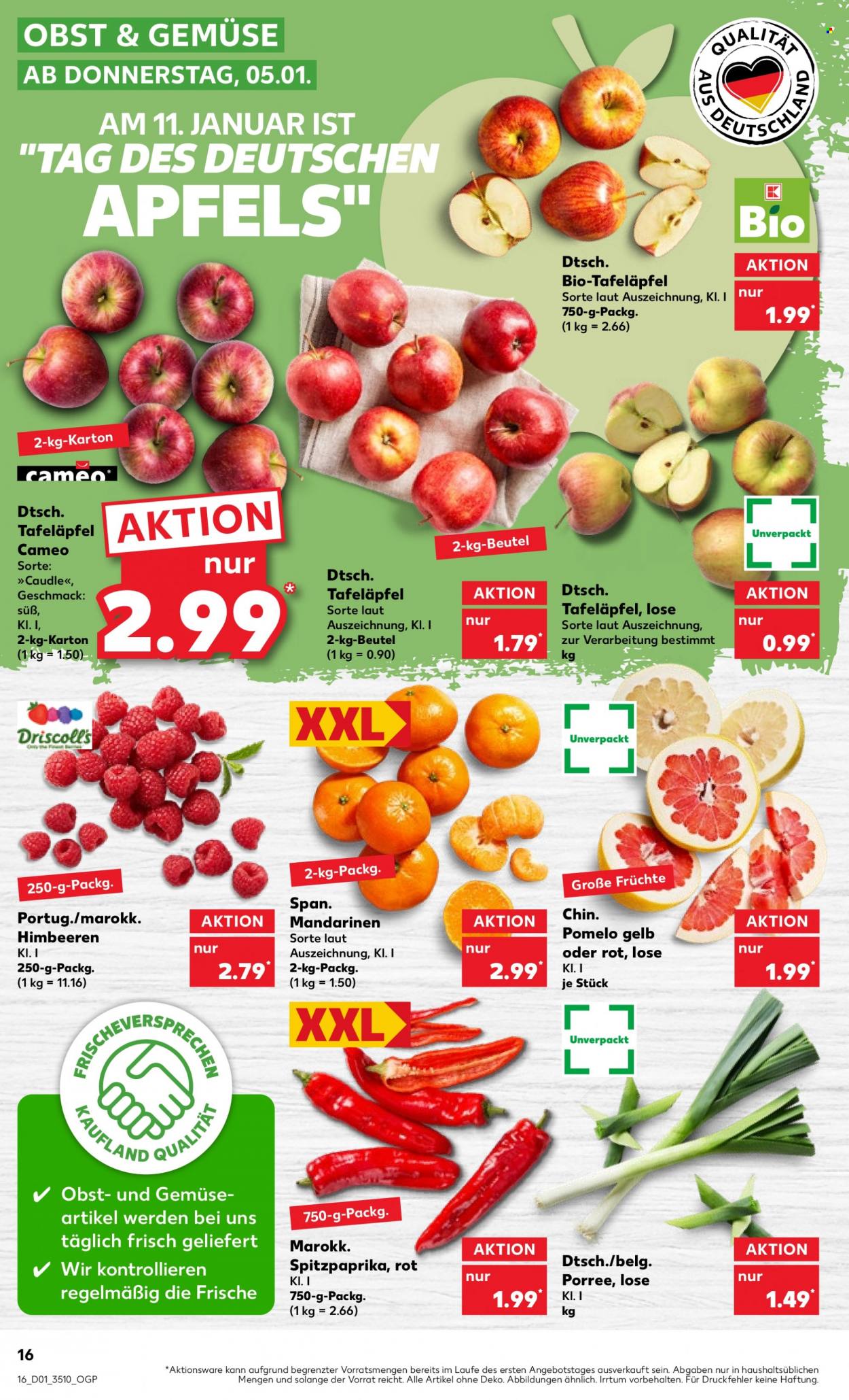 Kaufland Prospekte  - 5.01.2023 - 11.01.2023. Seite 16