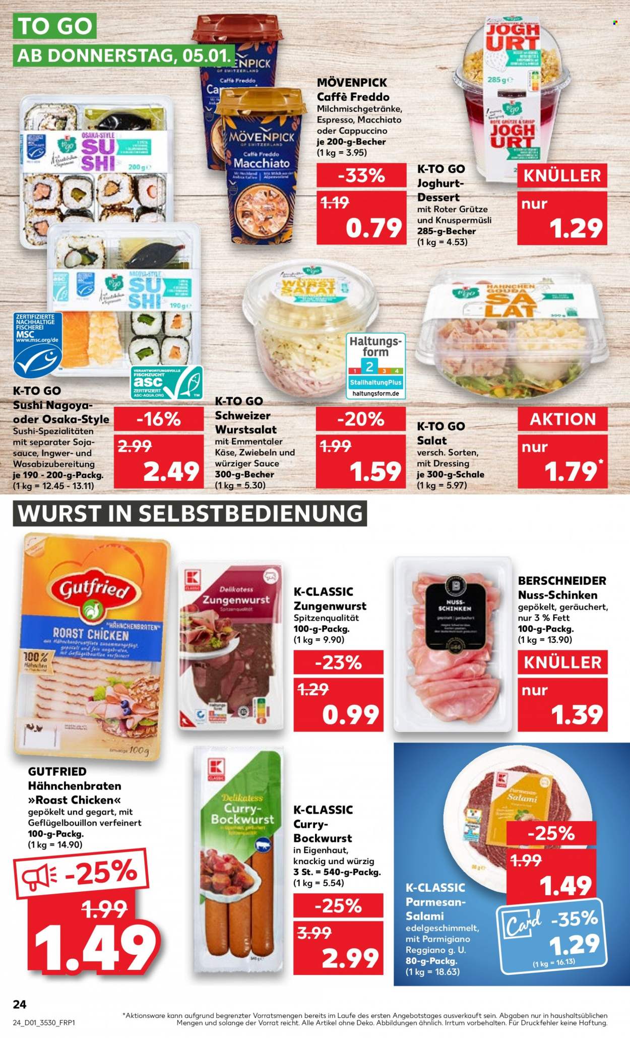 Kaufland Prospekte  - 5.01.2023 - 11.01.2023. Seite 24