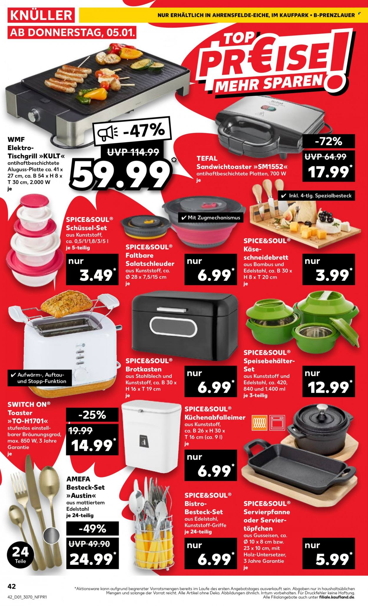 Kaufland Prospekte  - 5.01.2023 - 11.01.2023. Seite 42