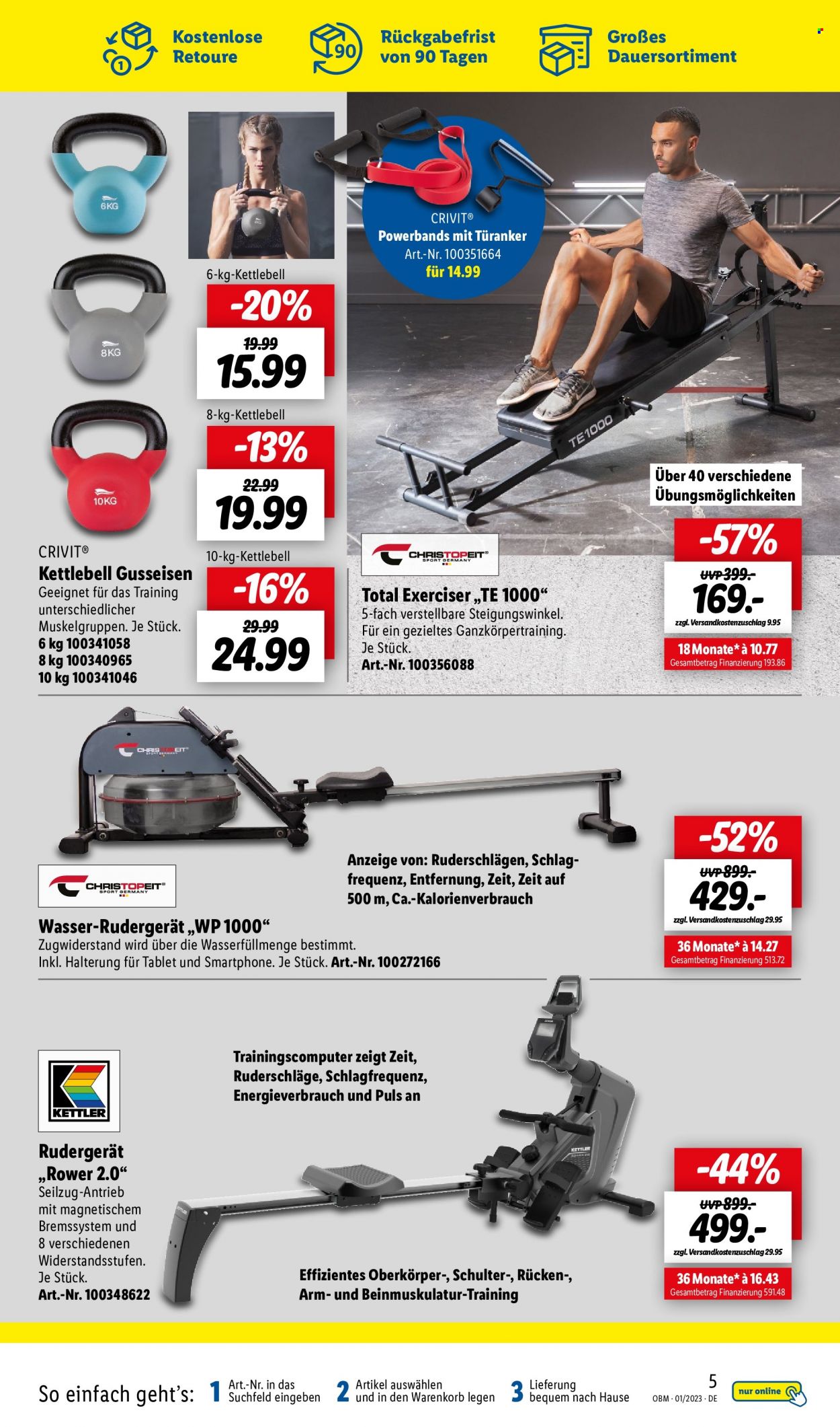 Lidl Prospekte  - 1.01.2023 - 31.01.2023. Seite 5