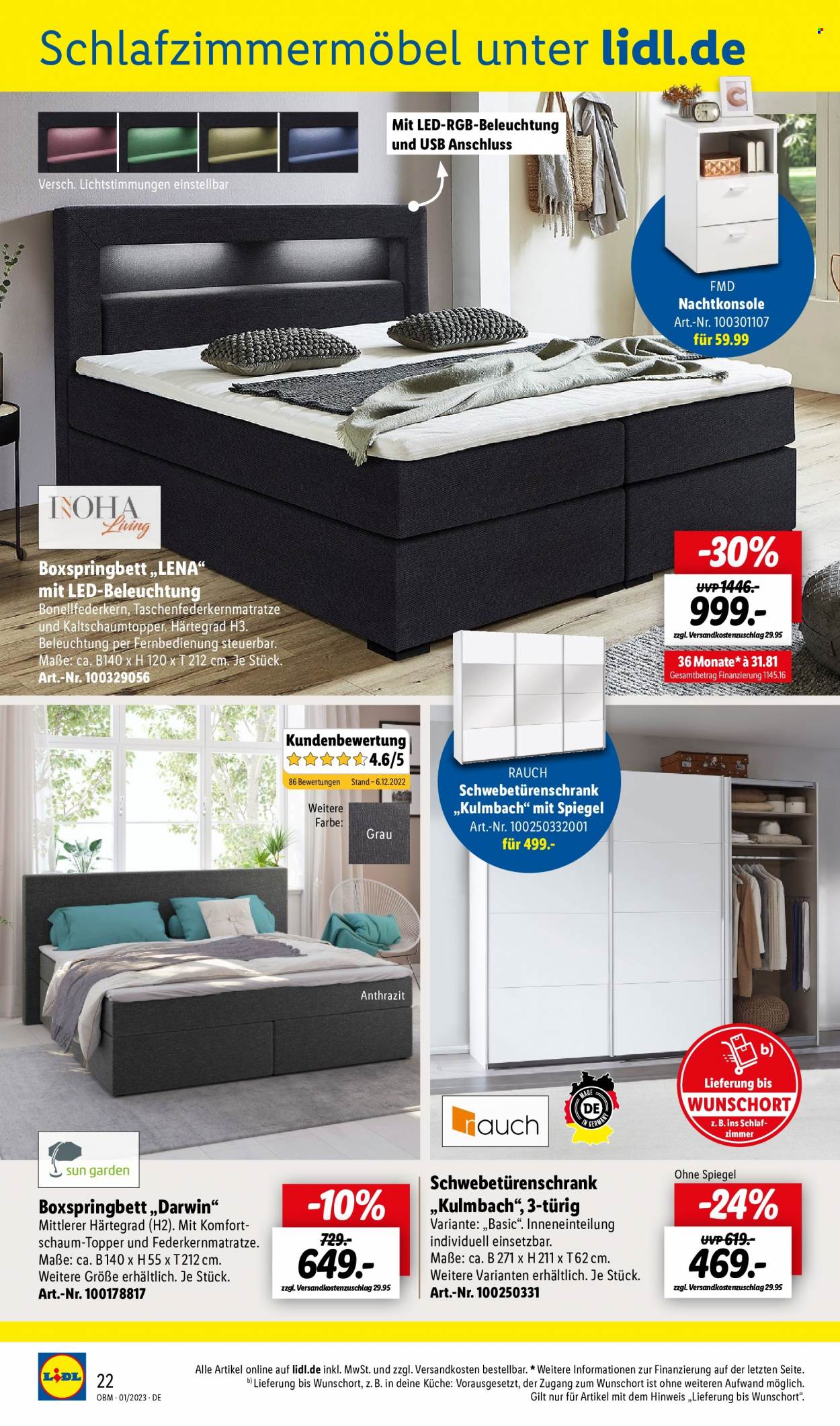 Lidl Prospekte  - 1.01.2023 - 31.01.2023. Seite 22