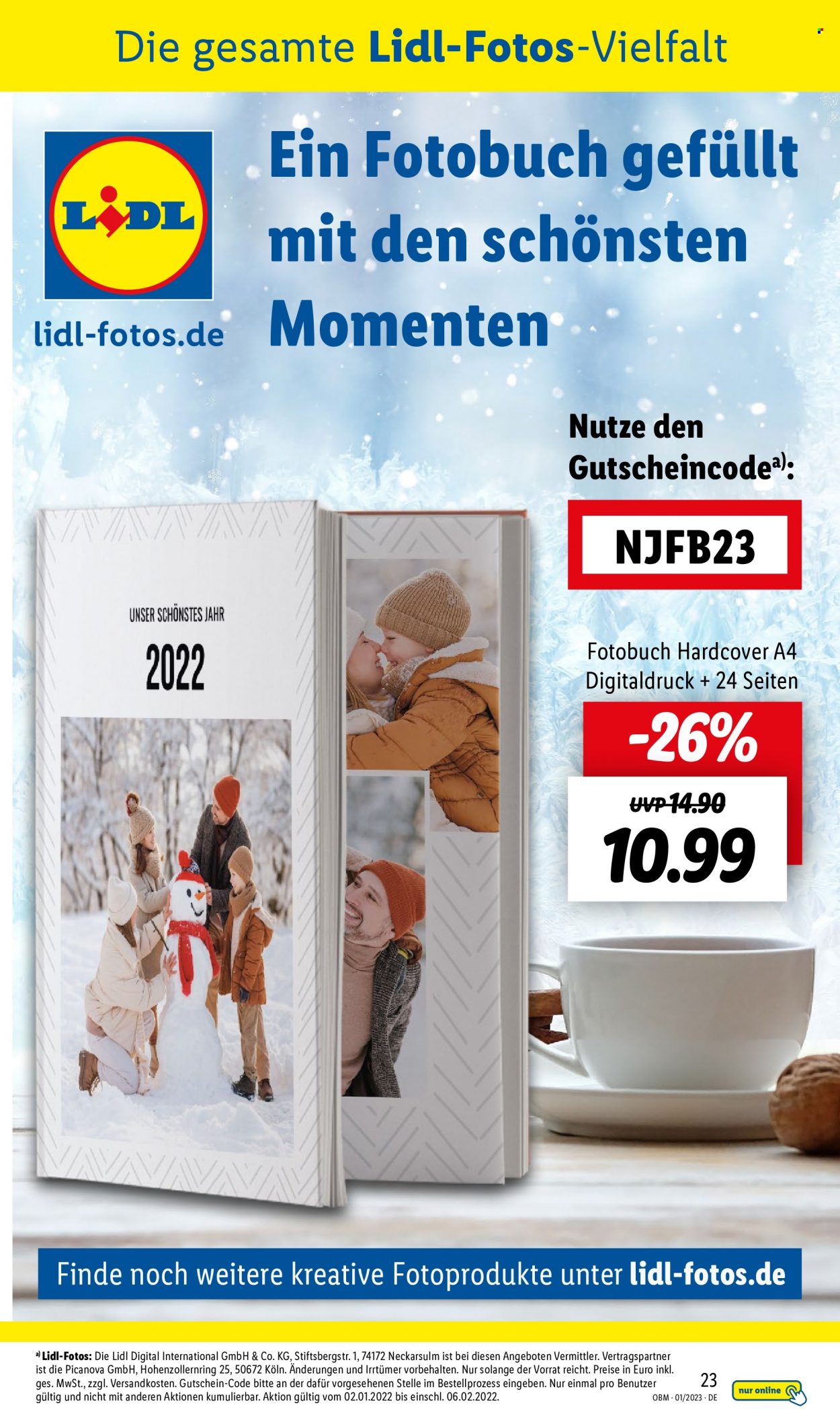 Lidl Prospekte  - 1.01.2023 - 31.01.2023. Seite 23