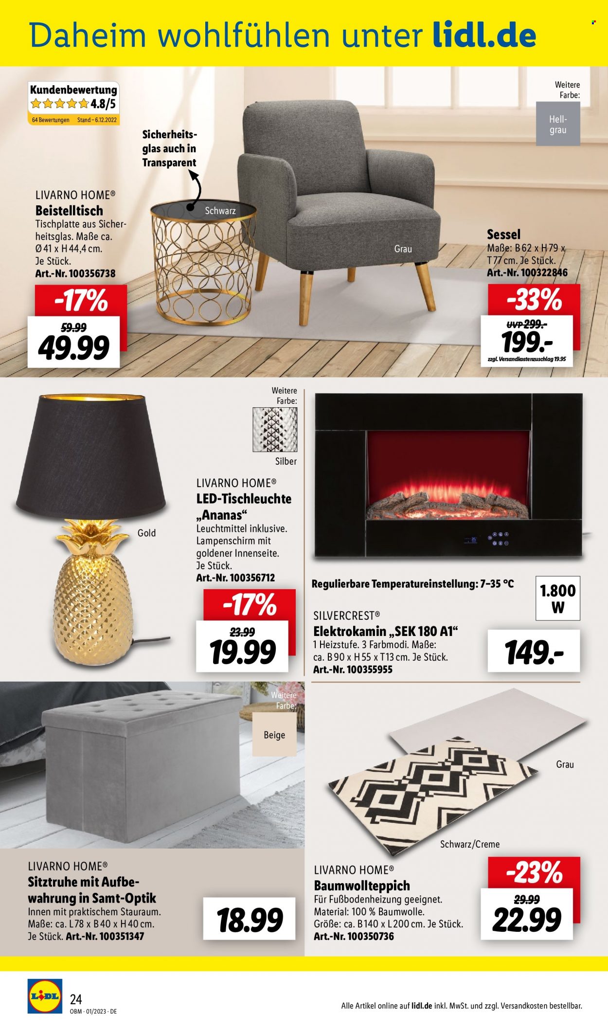 Lidl Prospekte  - 1.01.2023 - 31.01.2023. Seite 24