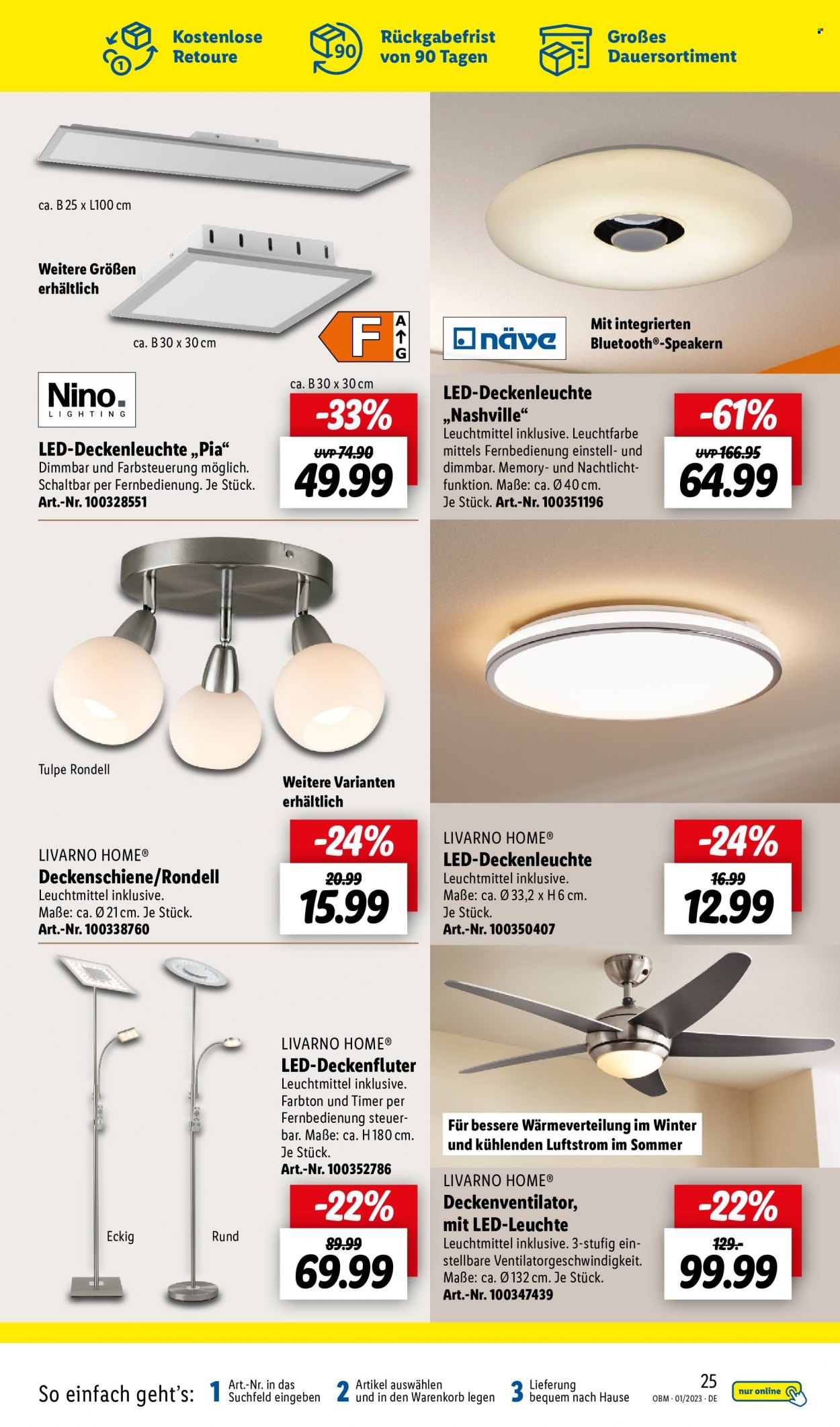 Lidl Prospekte  - 1.01.2023 - 31.01.2023. Seite 25