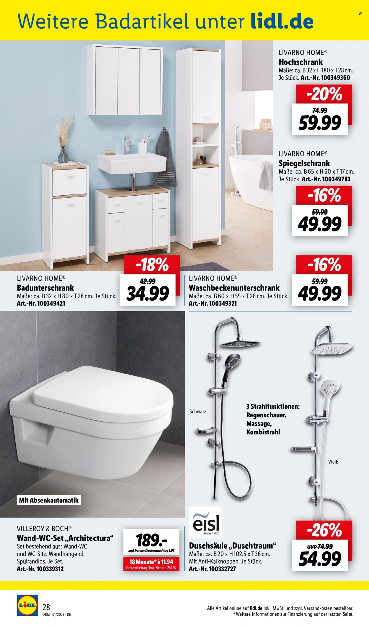 Lidl Prospekte  - 1.01.2023 - 31.01.2023. Seite 28