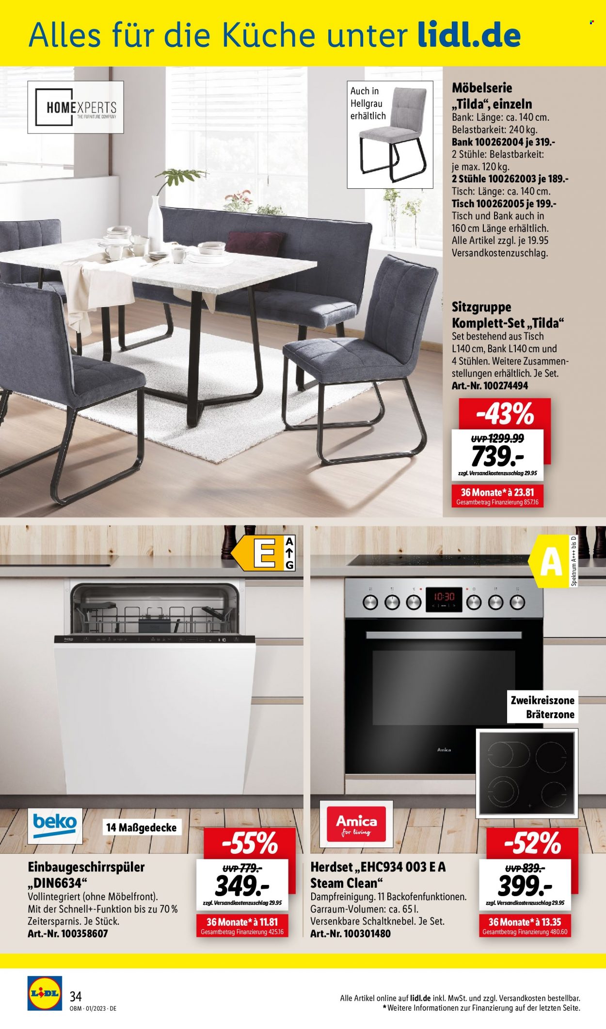 Lidl Prospekte  - 1.01.2023 - 31.01.2023. Seite 34