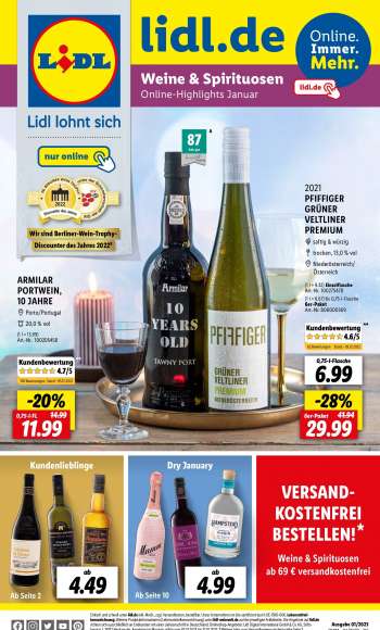 Prospekte Lidl - 1.01.2023 - 31.01.2023.