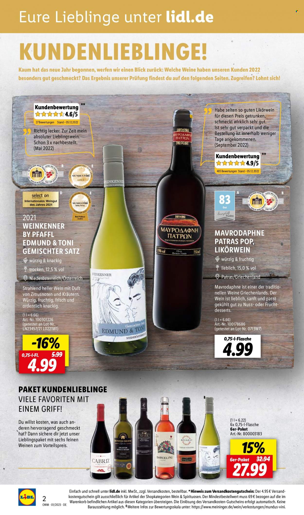 Lidl Prospekte  - 1.01.2023 - 31.01.2023. Seite 2