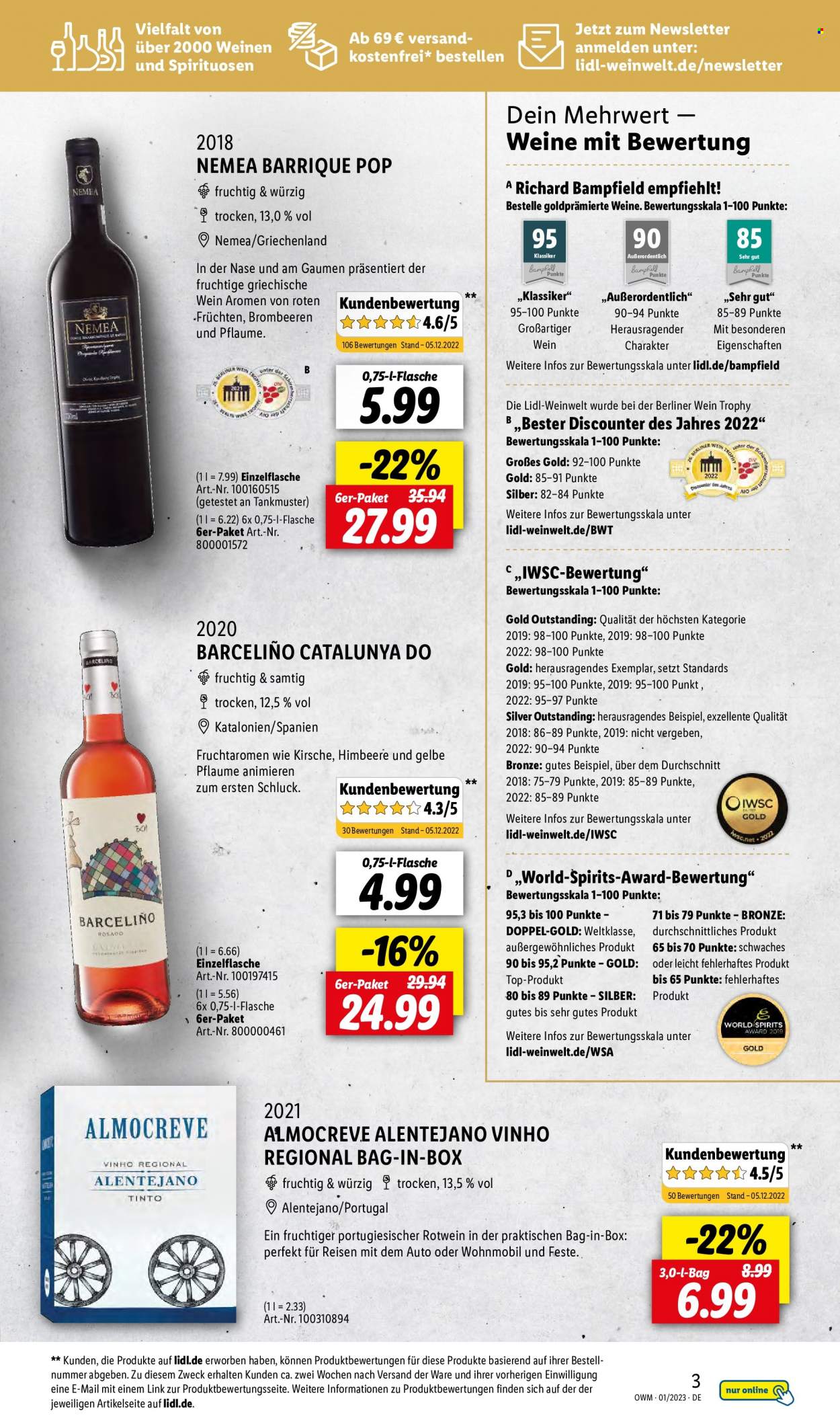 Lidl Prospekte  - 1.01.2023 - 31.01.2023. Seite 3