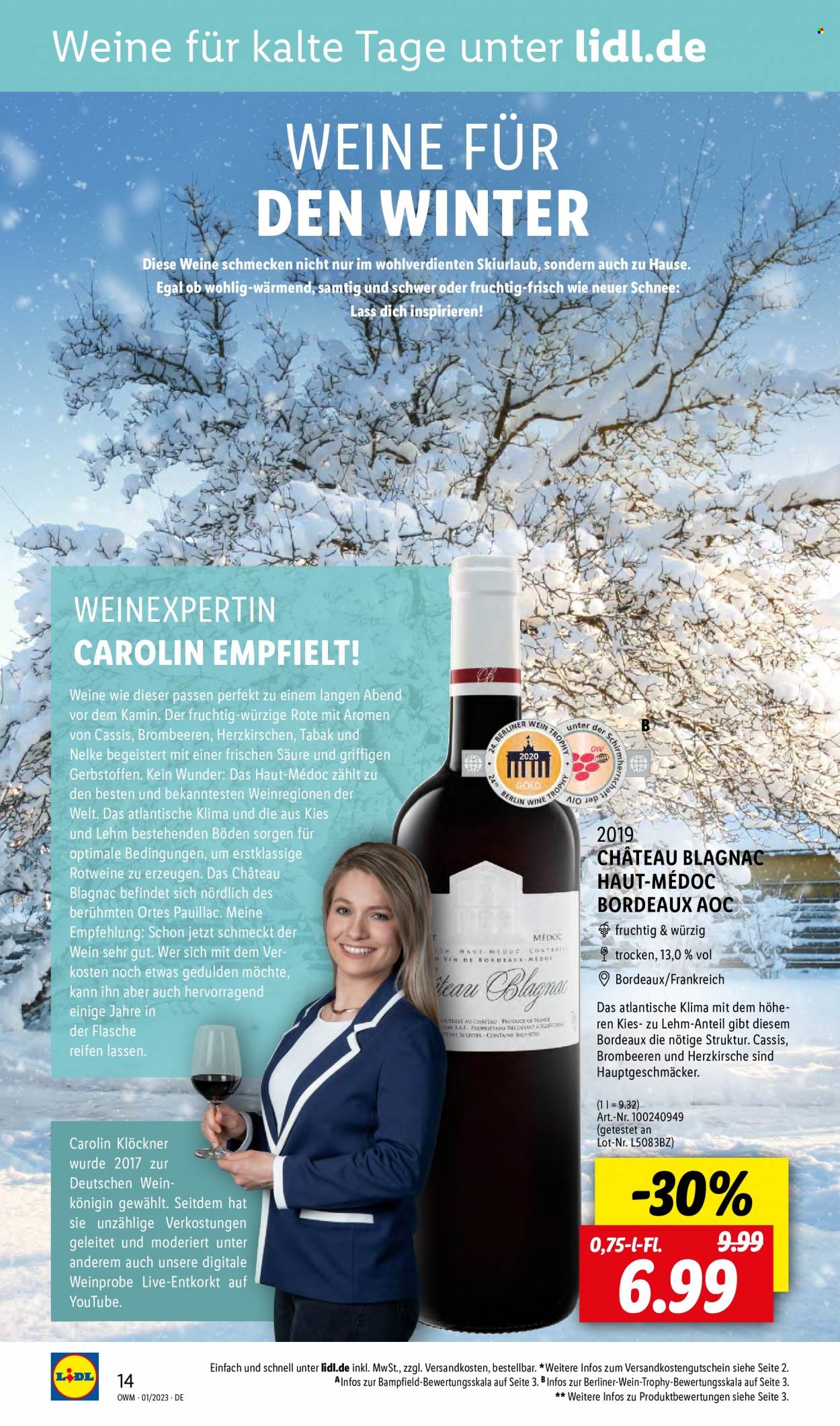 Lidl Prospekte  - 1.01.2023 - 31.01.2023. Seite 14