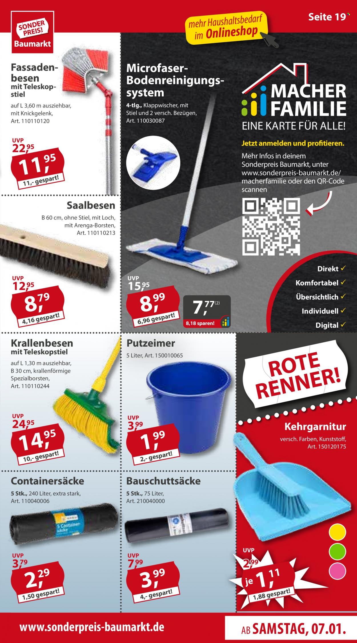 Sonderpreis-Baumarkt Prospekte  - 7.01.2023 - 13.01.2023. Seite 19
