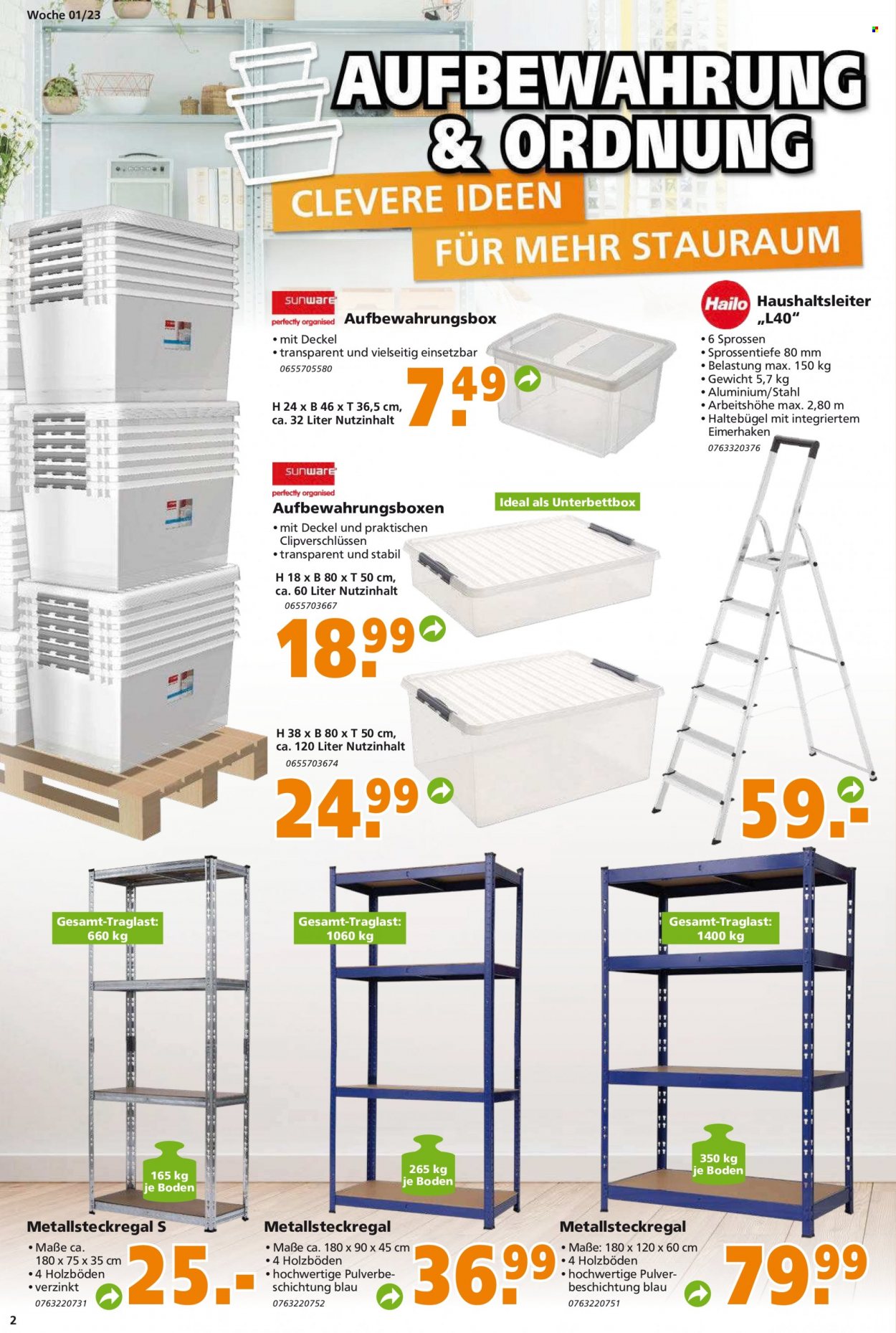 Globus Baumarkt Prospekte  - 2.01.2023 - 7.01.2023. Seite 2
