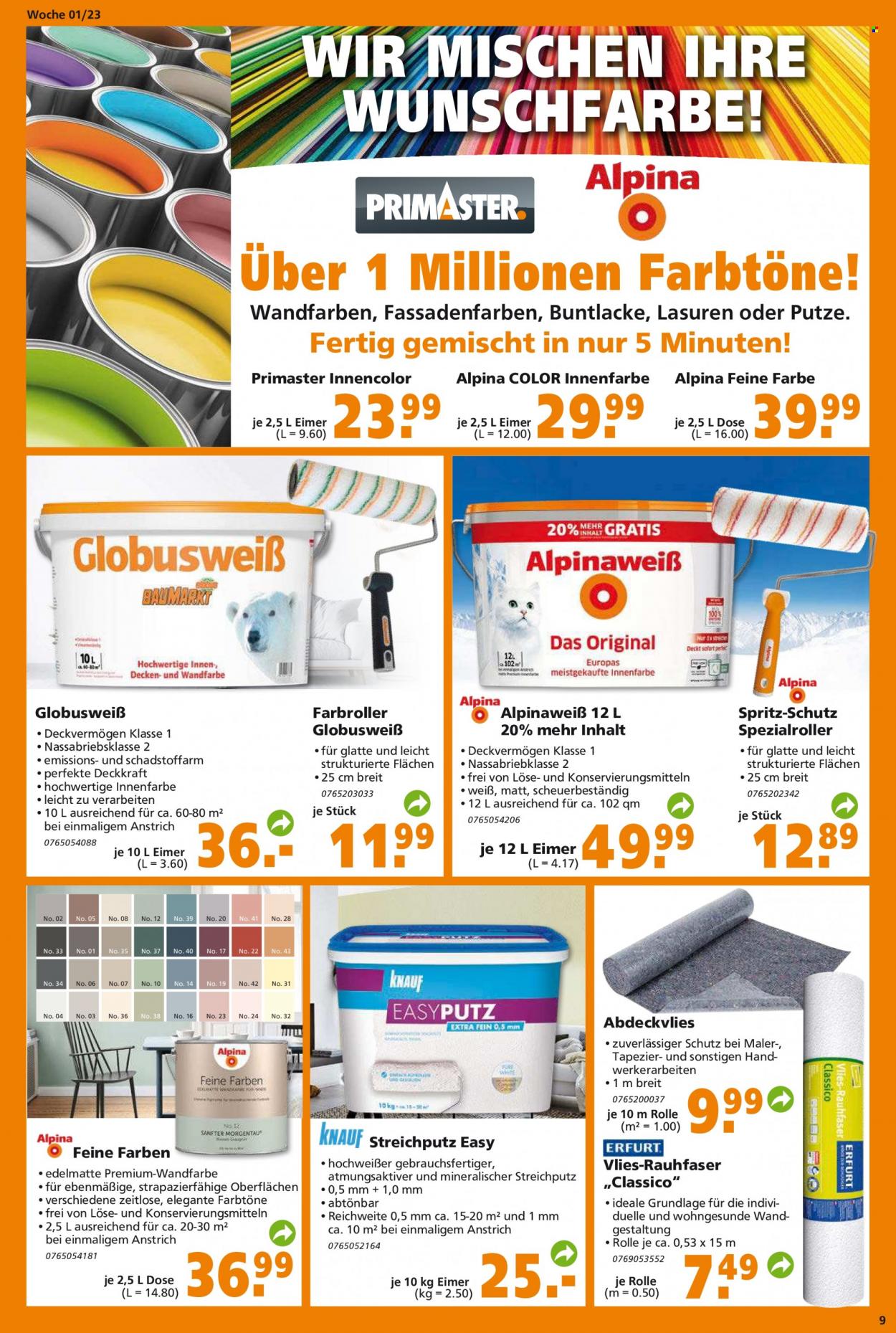 Globus Baumarkt Prospekte  - 2.01.2023 - 7.01.2023. Seite 9