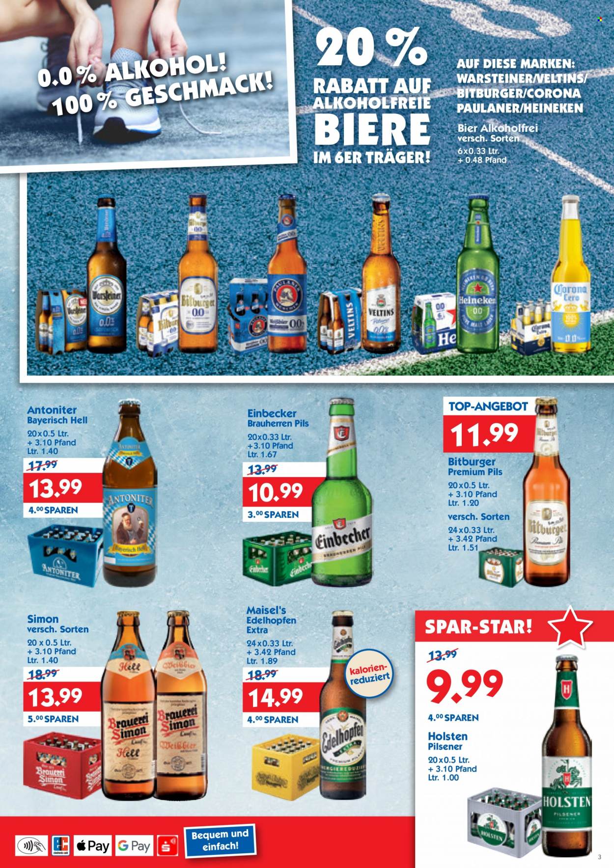 Hol'ab! Getränkemarkt Prospekte  - 2.01.2023 - 7.01.2023. Seite 3