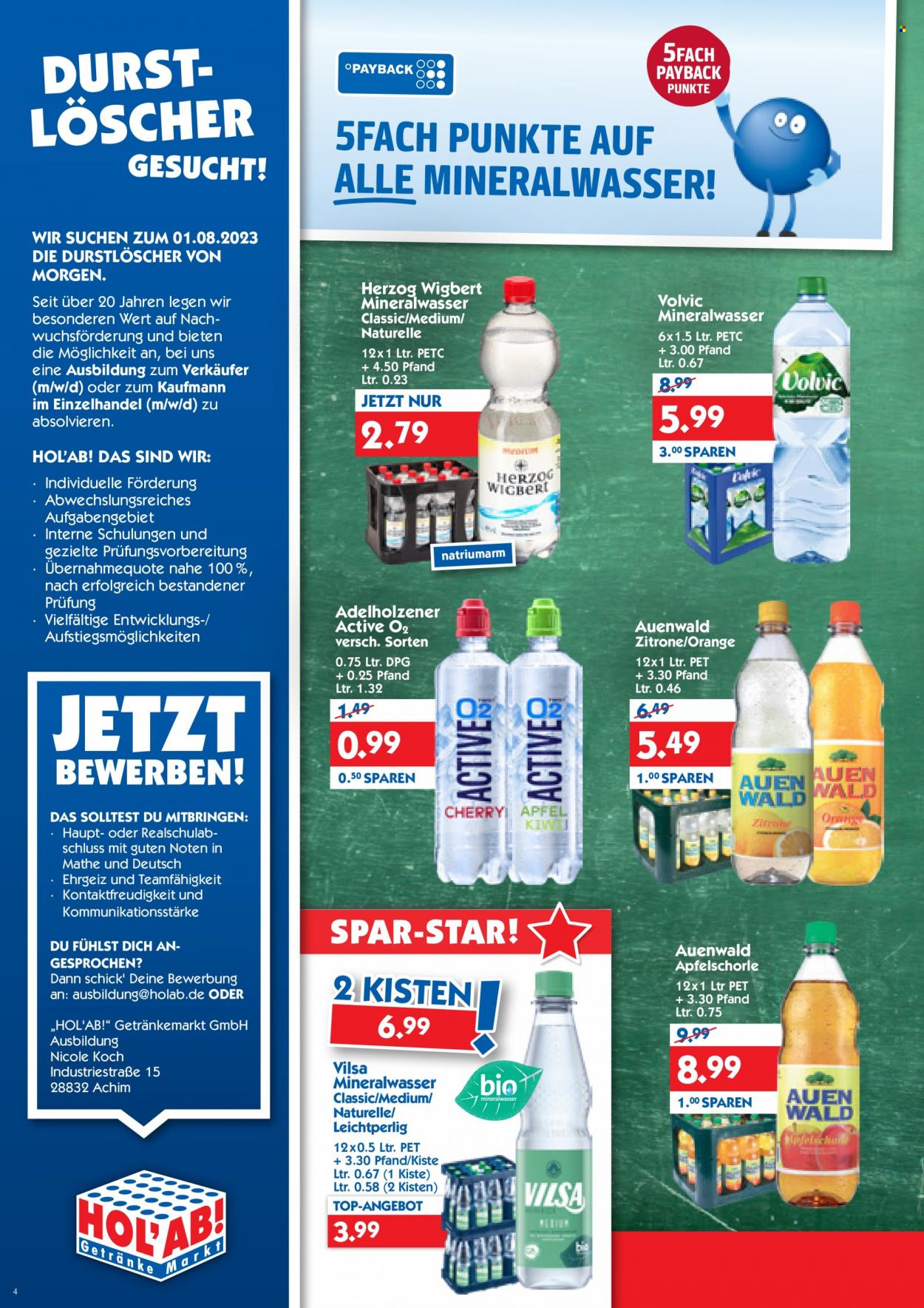 Hol'ab! Getränkemarkt Prospekte  - 2.01.2023 - 7.01.2023. Seite 4