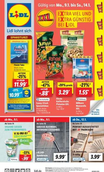 Prospekte Lidl - 9.01.2023 - 14.01.2023.