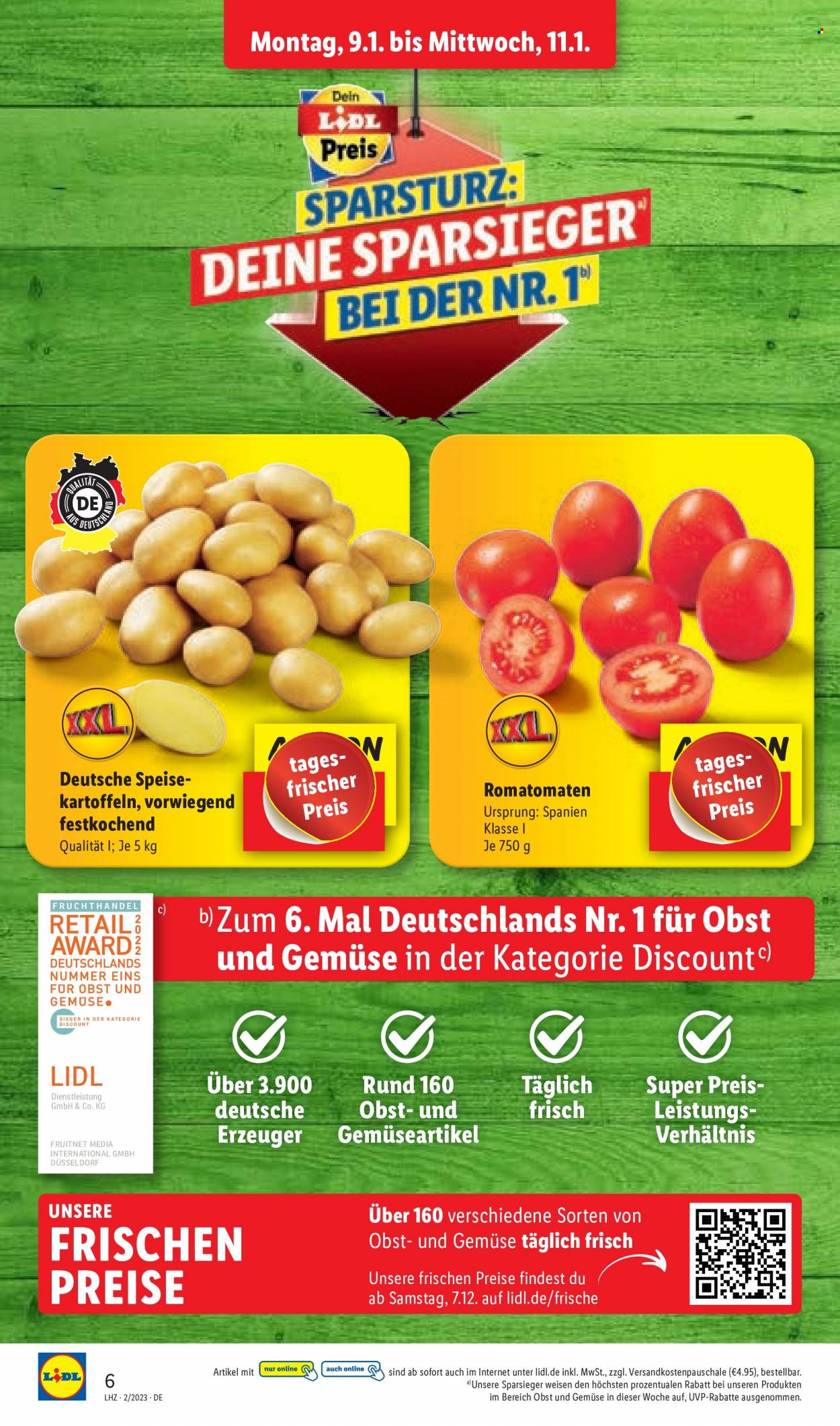 Lidl Prospekte  - 9.01.2023 - 14.01.2023. Seite 6