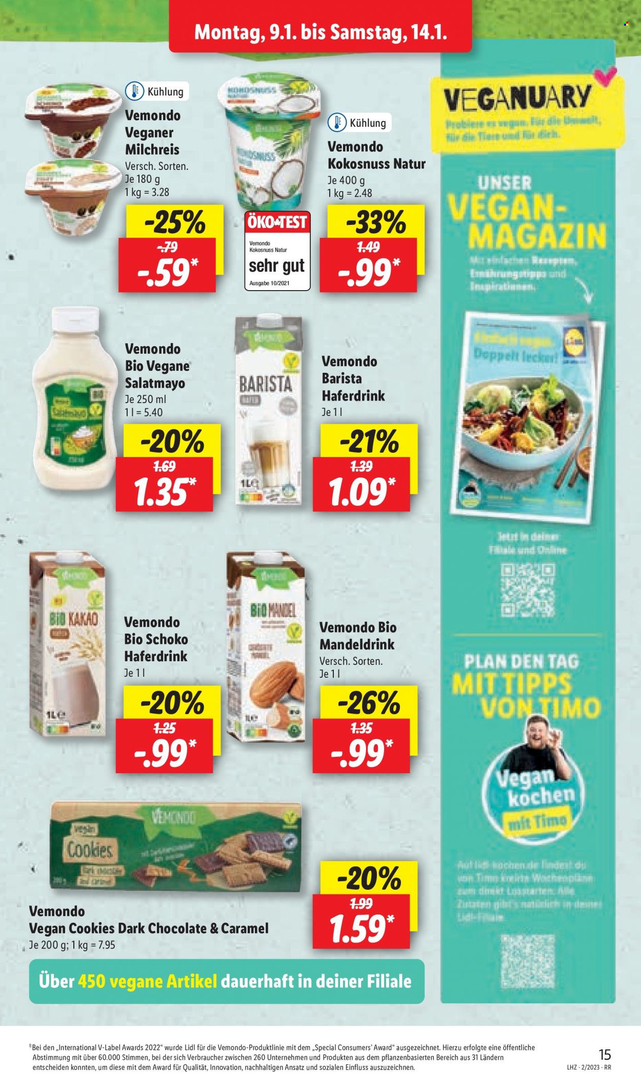Lidl Prospekte  - 9.01.2023 - 14.01.2023. Seite 15