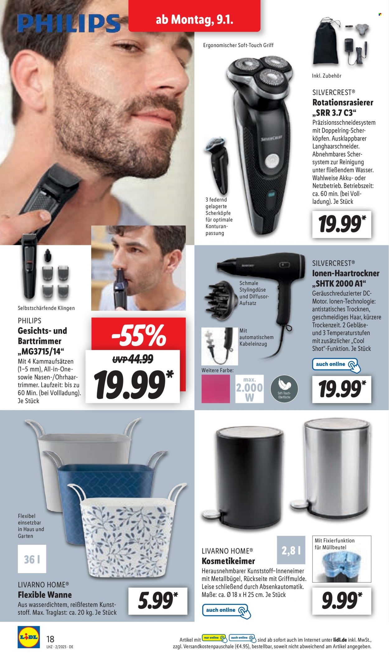 Lidl Prospekte  - 9.01.2023 - 14.01.2023. Seite 18