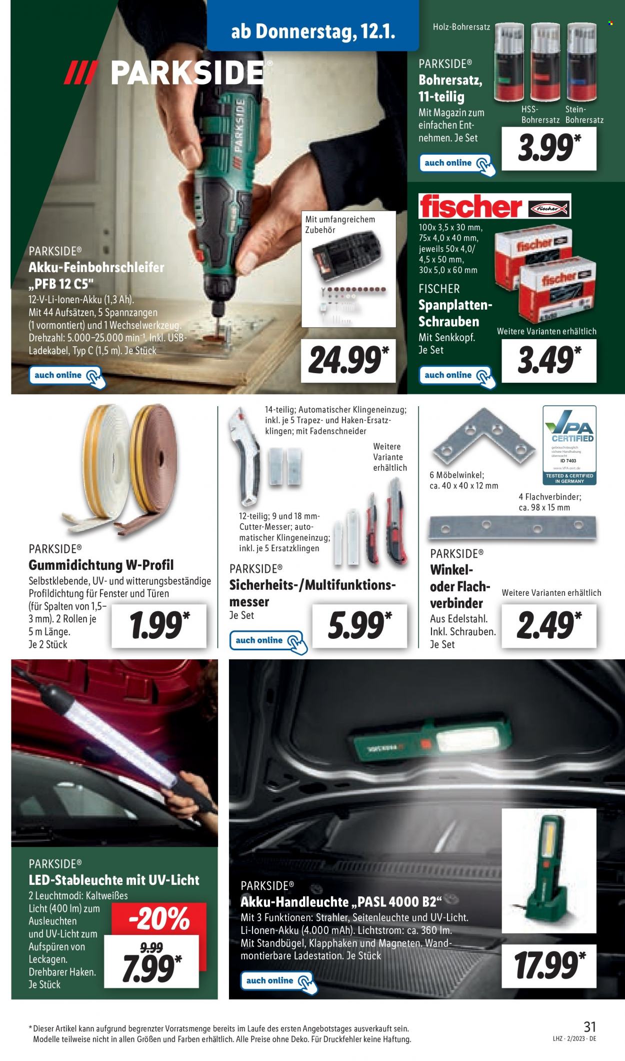 Lidl Prospekte  - 9.01.2023 - 14.01.2023. Seite 31
