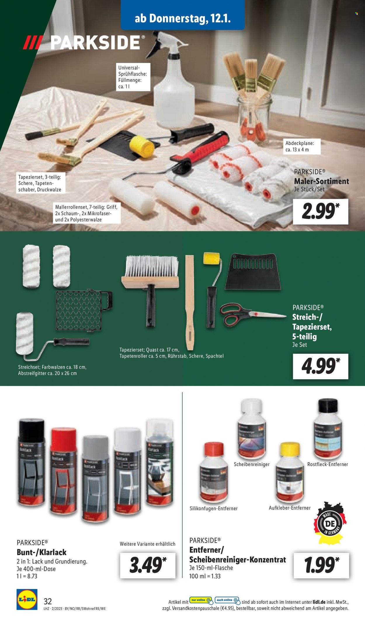 Lidl Prospekte  - 9.01.2023 - 14.01.2023. Seite 32