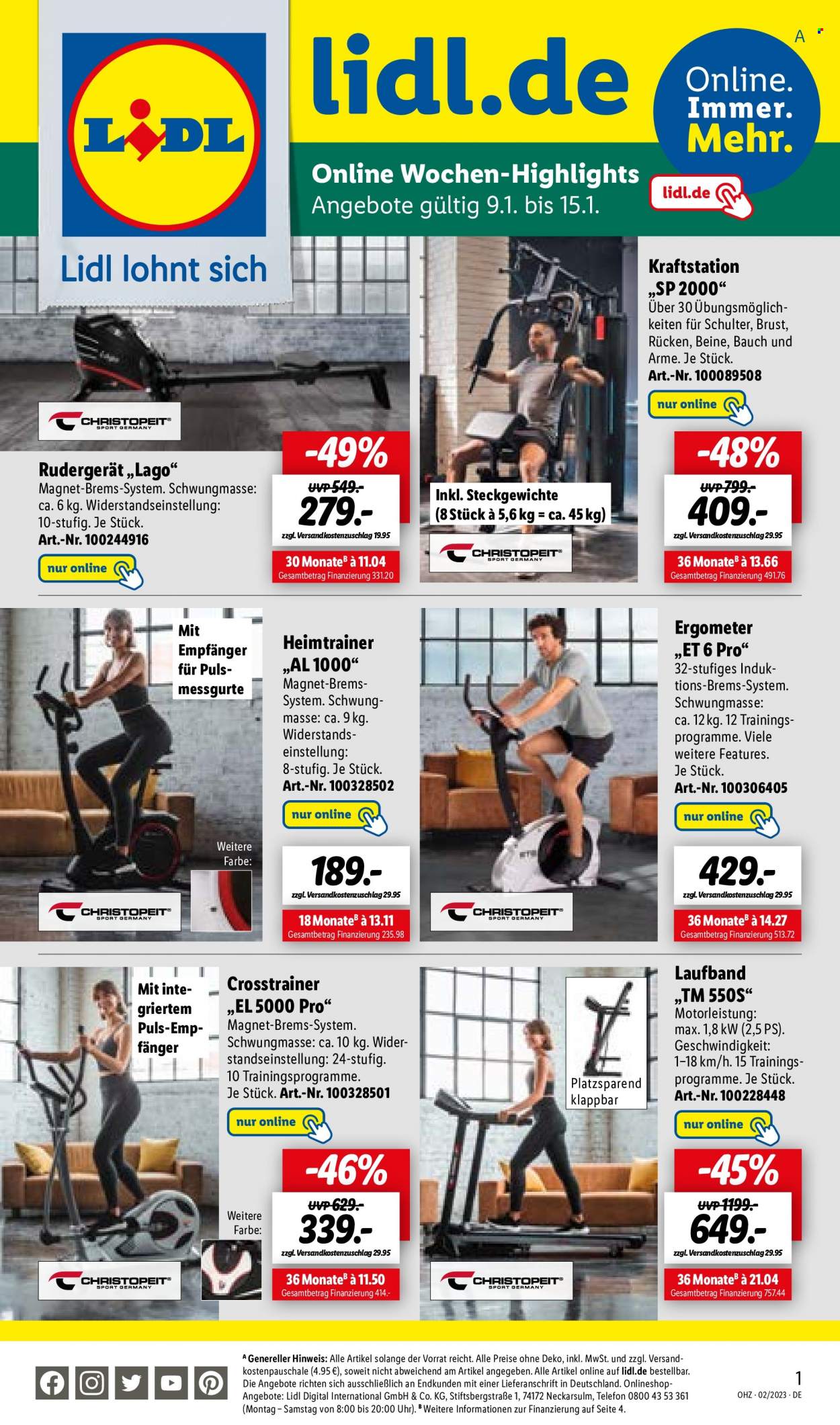 Lidl Prospekte  - 9.01.2023 - 14.01.2023. Seite 47