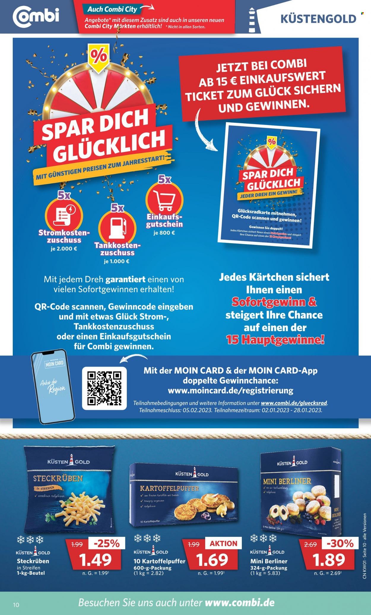 Combi Prospekte  - 2.01.2023 - 7.01.2023. Seite 10